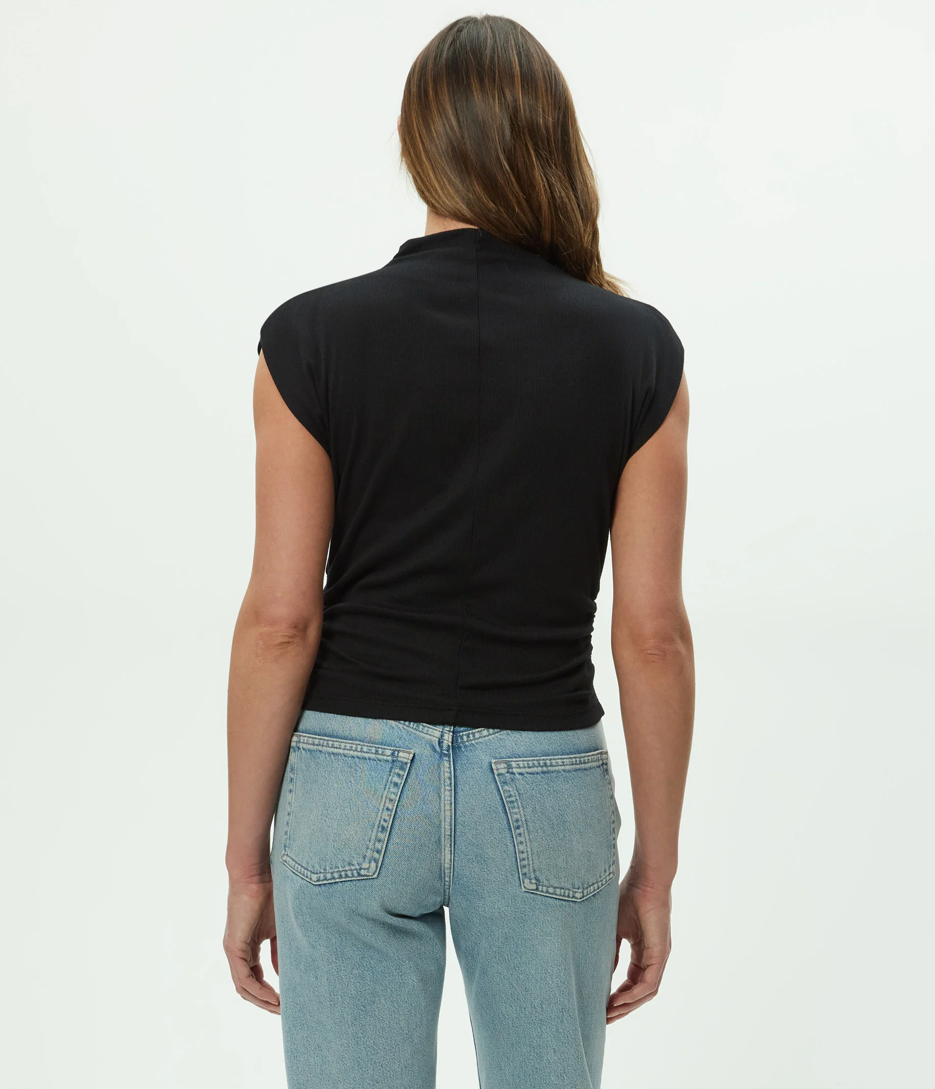 Amara Power Shoulder Tee - Image 8