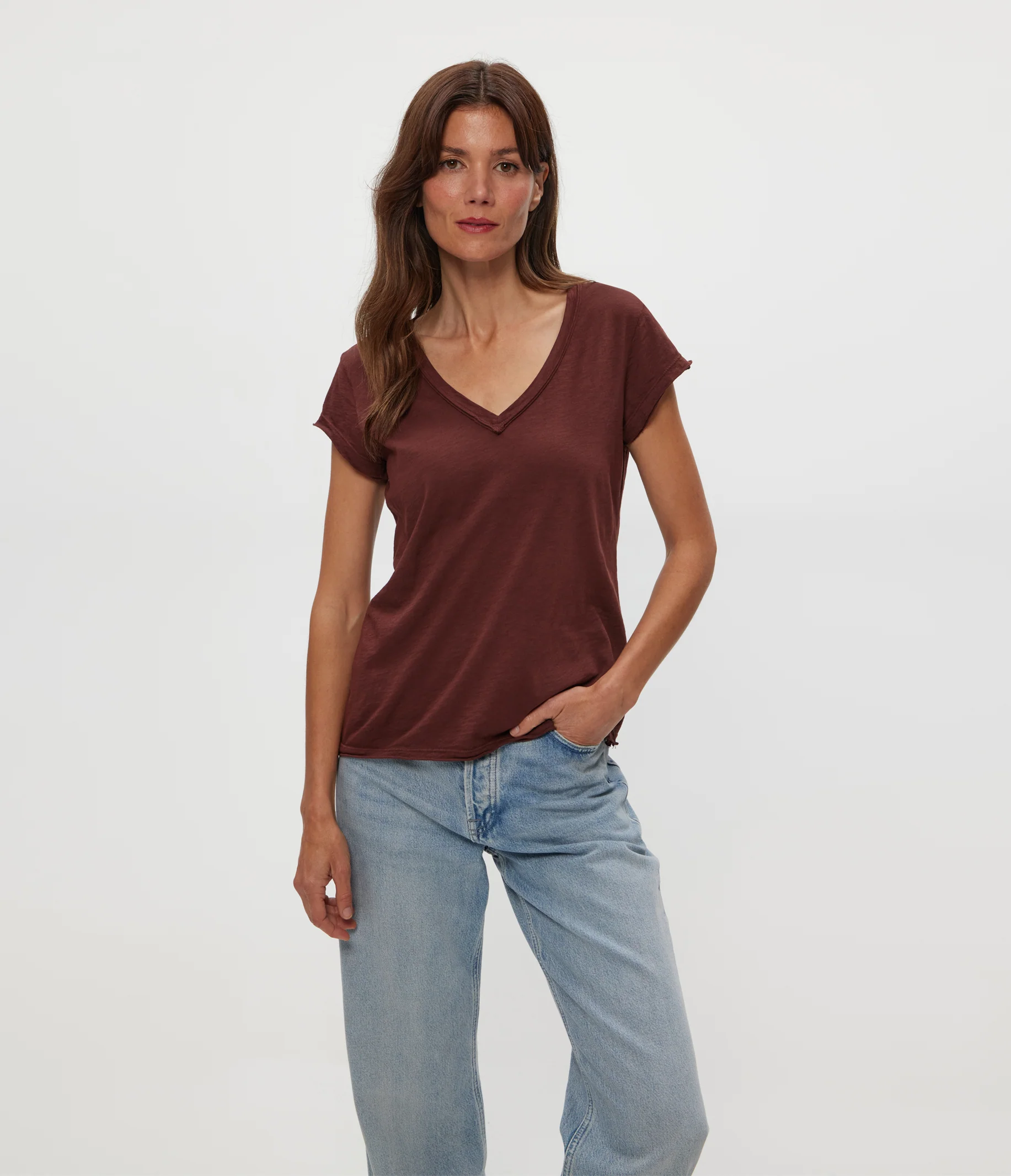 Baxter V-Neck Tee - Image 11