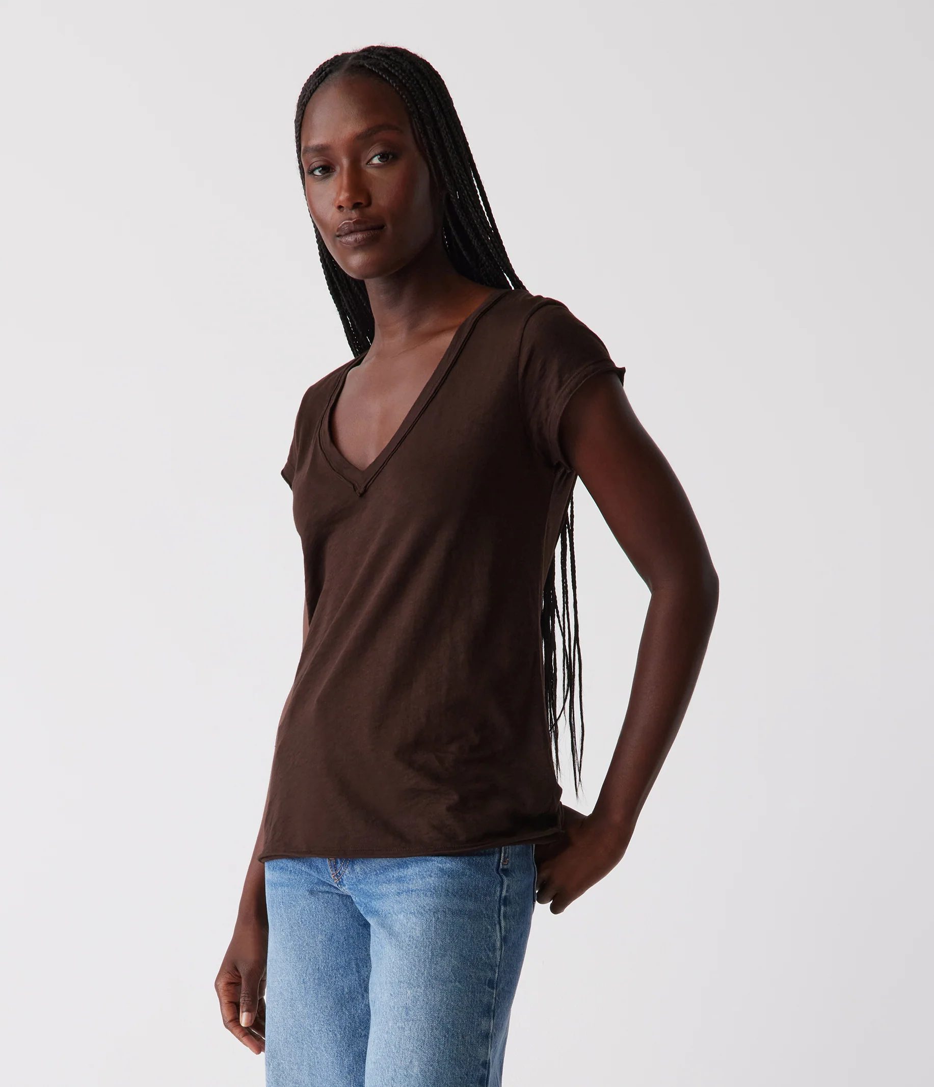 Baxter V-Neck Tee - Image 37