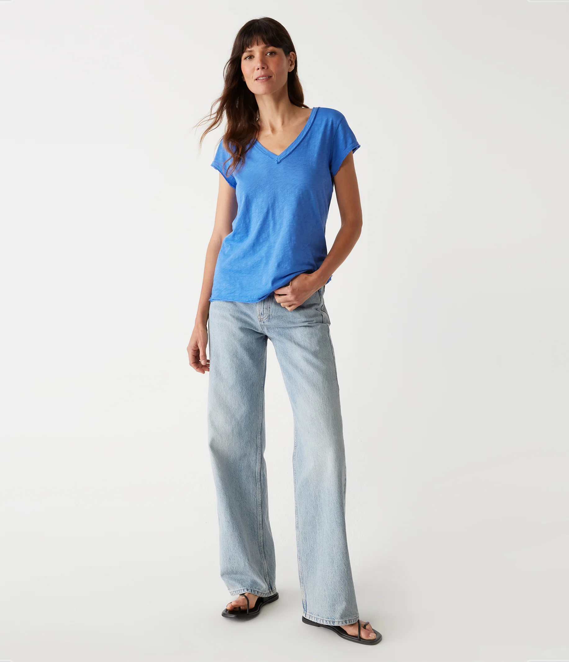 Baxter V-Neck Tee - Image 68