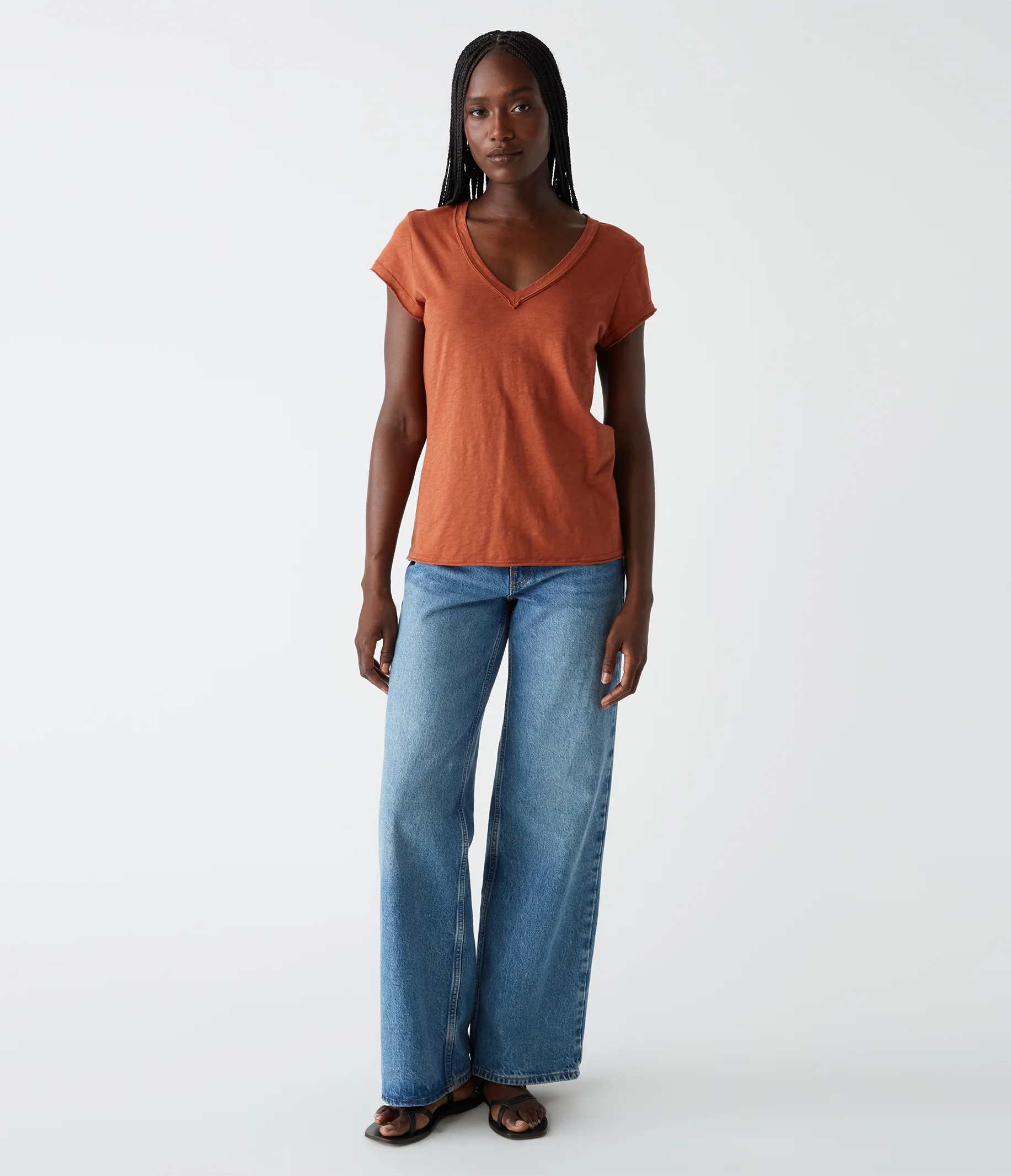 Baxter V-Neck Tee - Image 72