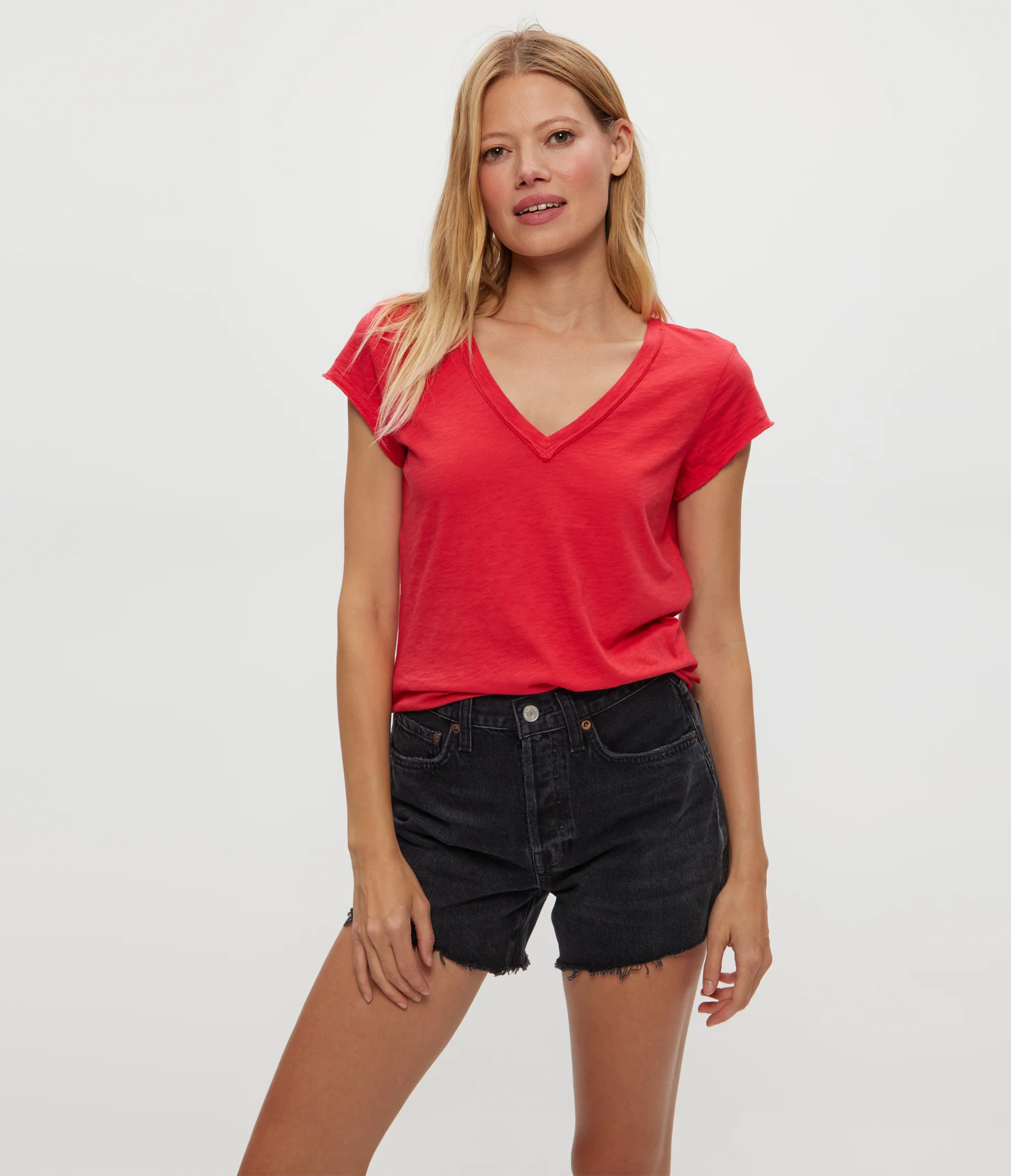 Baxter V-Neck Tee - Image 79