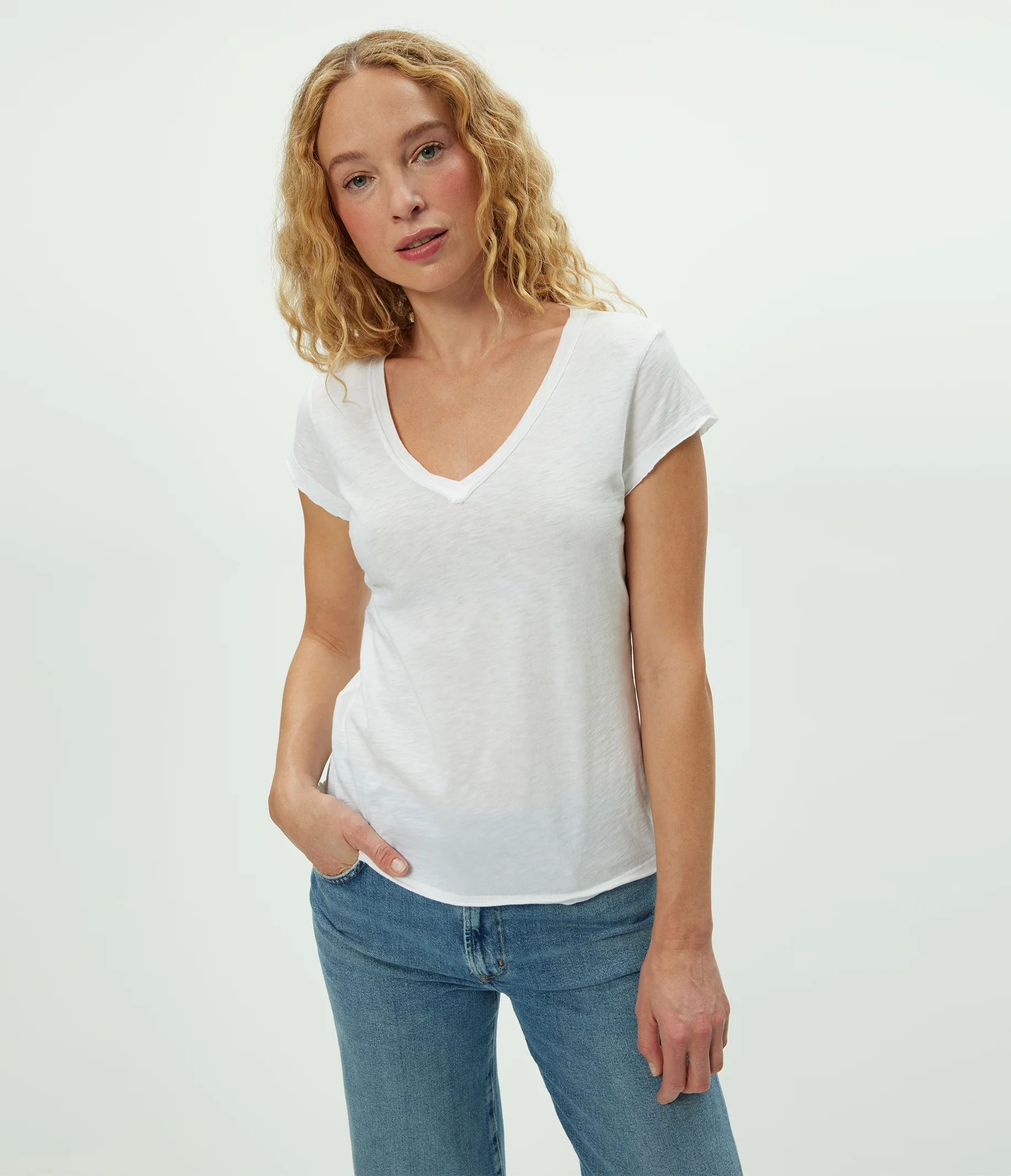 Baxter V-Neck Tee - Image 88