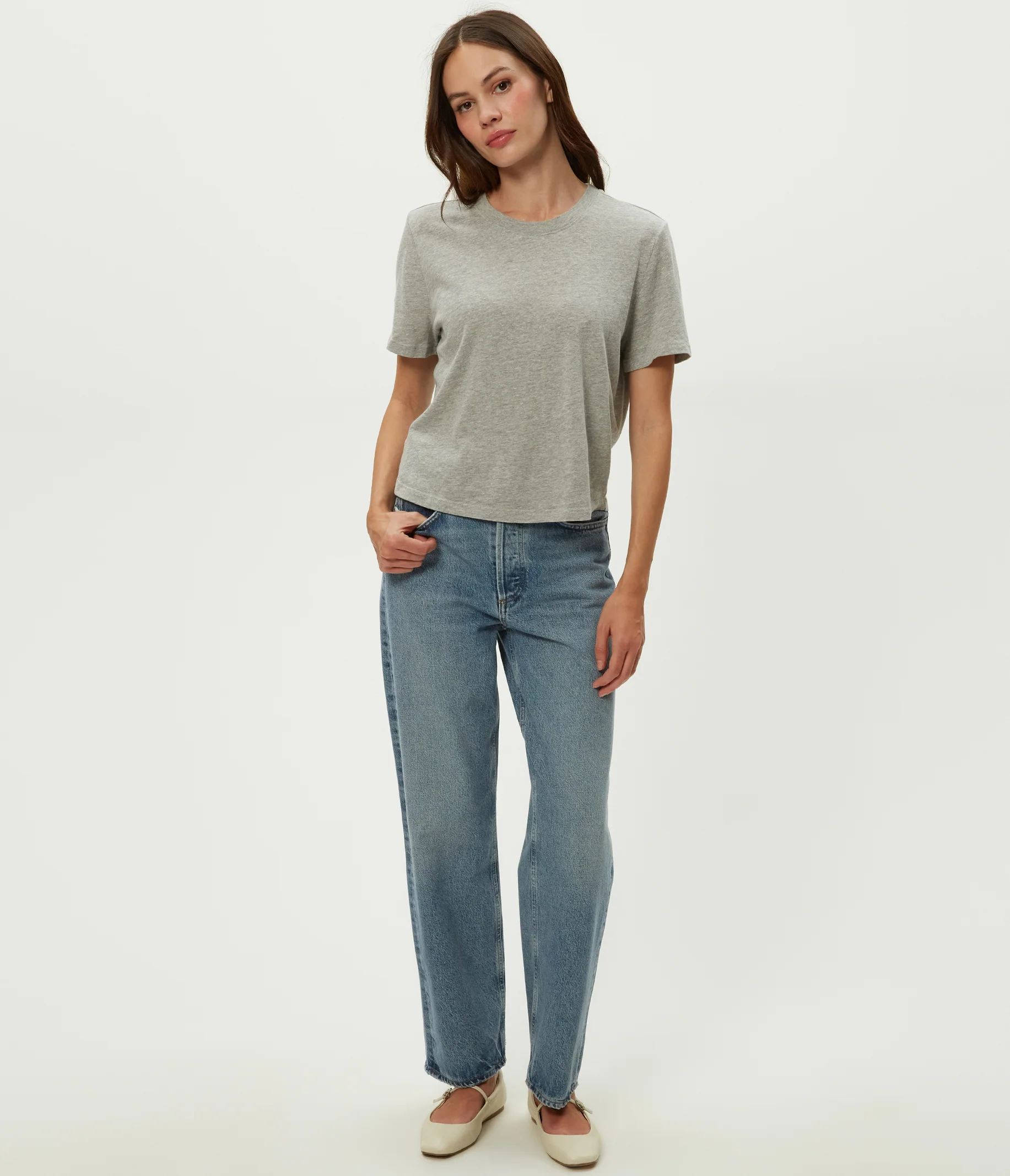Blake Cropped Tee - Image 11