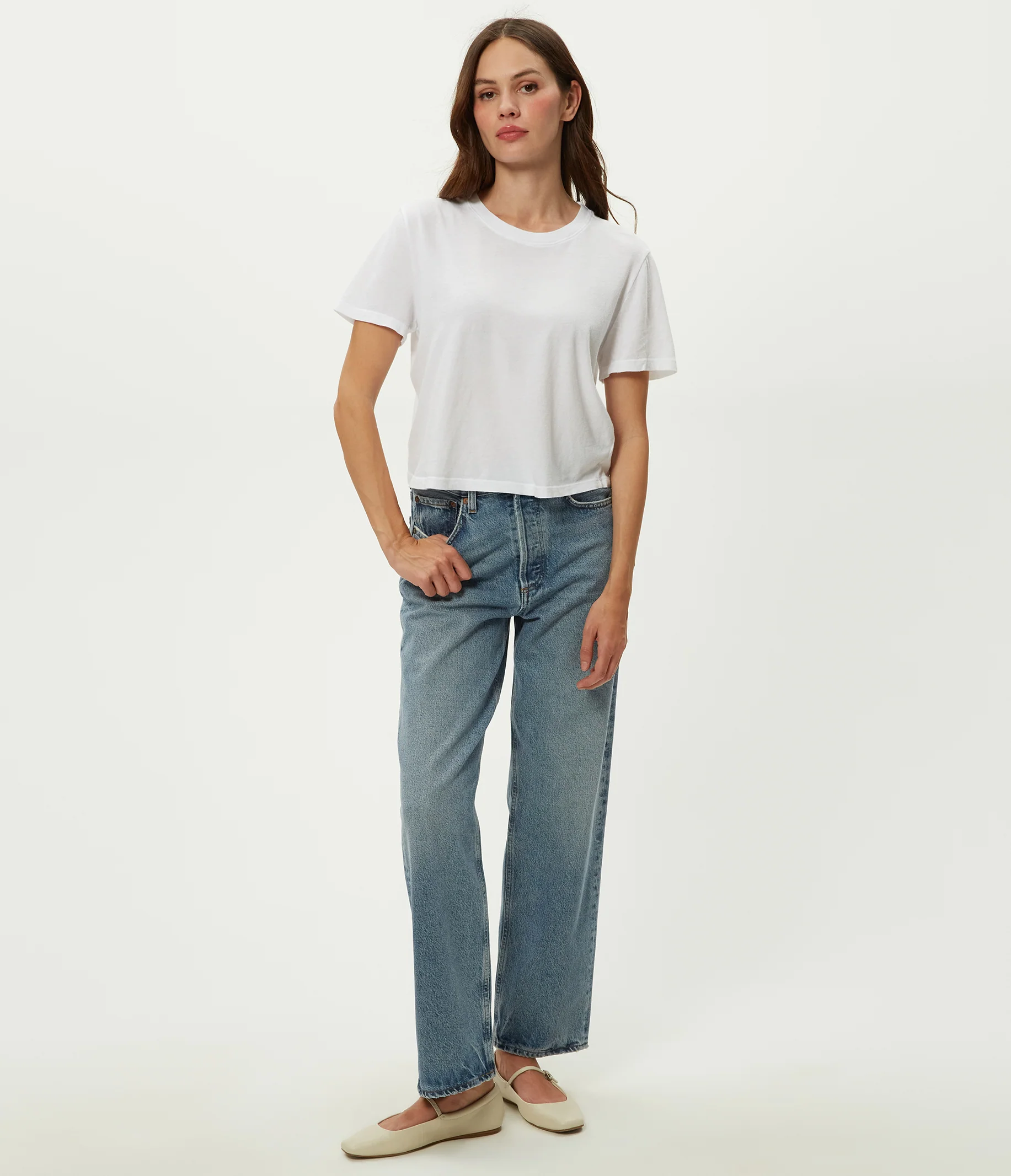 Blake Cropped Tee - Image 18