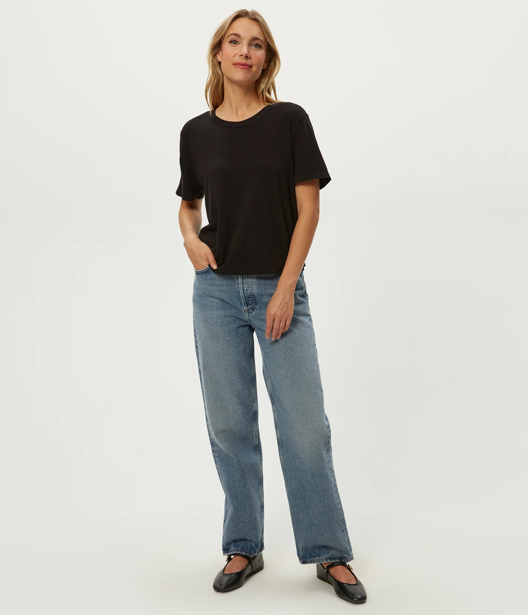 Blake Cropped Tee - Image 25