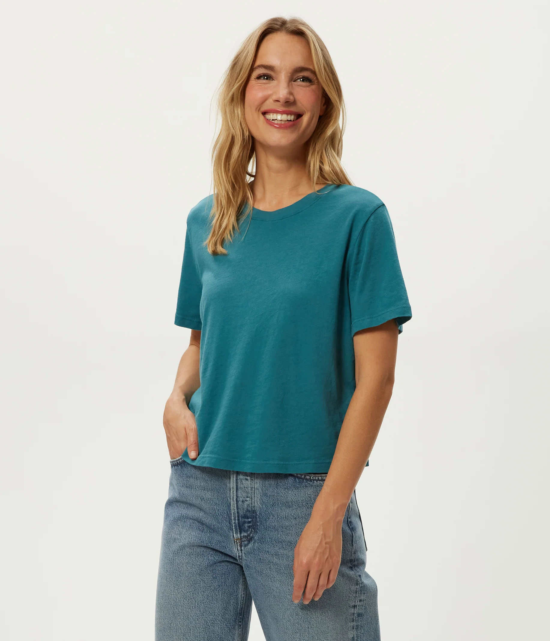 Blake Cropped Tee - Image 31