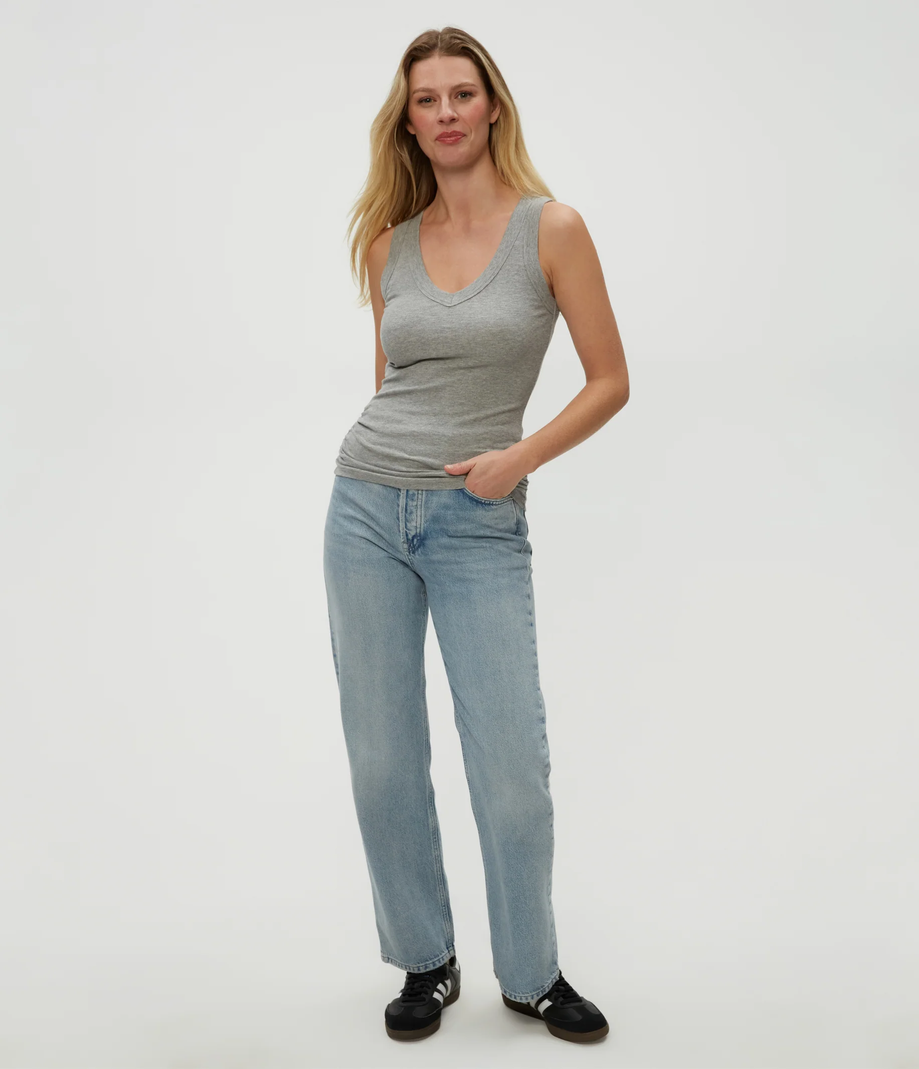 Blanche Ribbed Tank - Image 15
