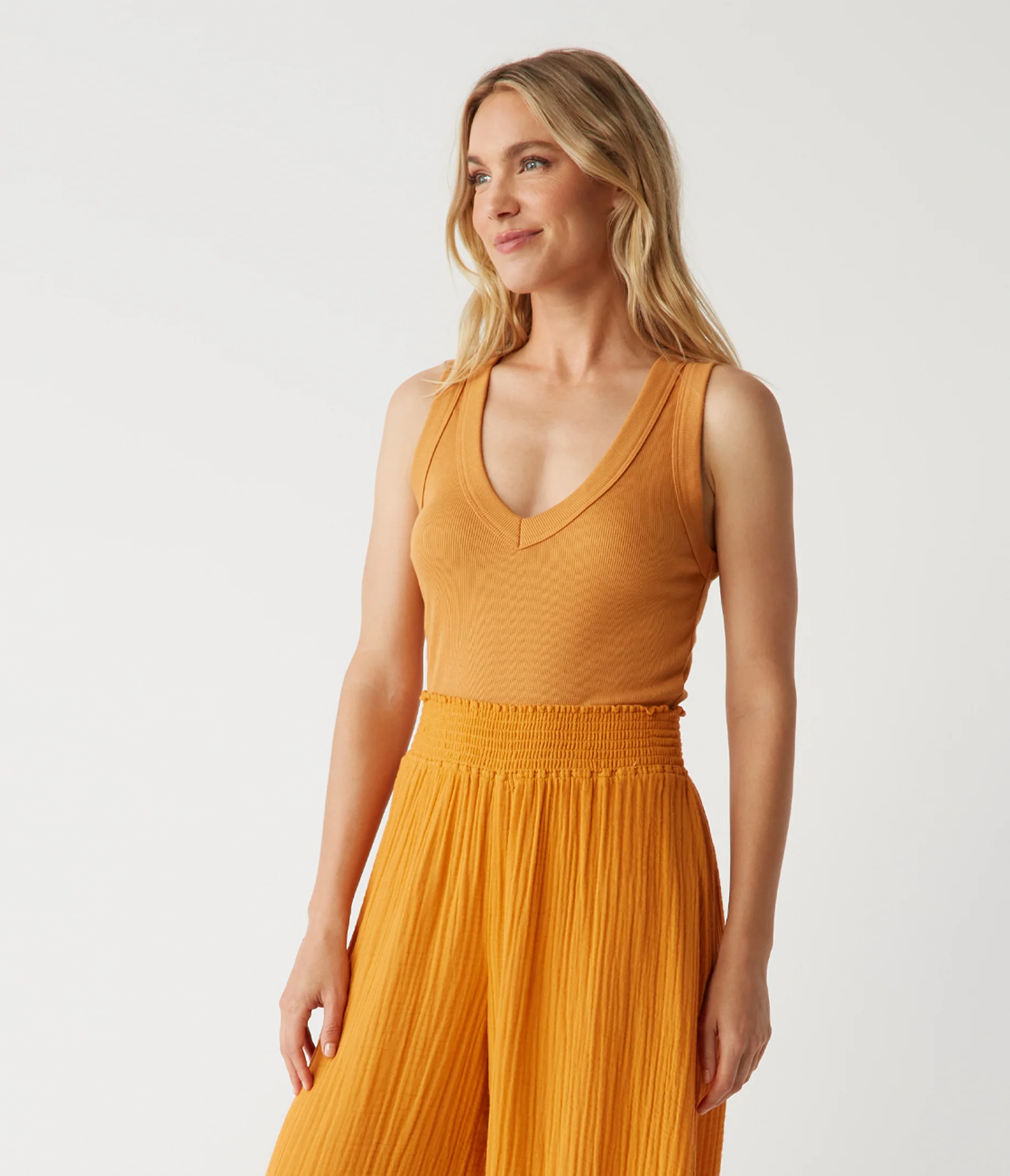 Blanche Ribbed Tank - Image 22