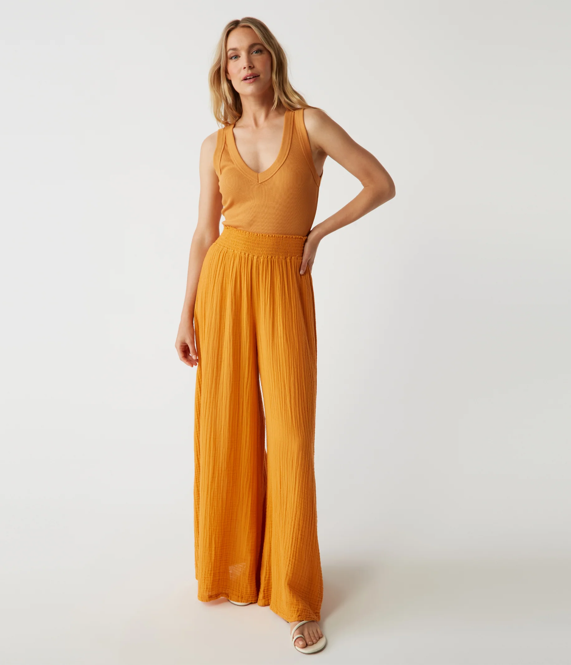 Blanche Ribbed Tank - Image 23