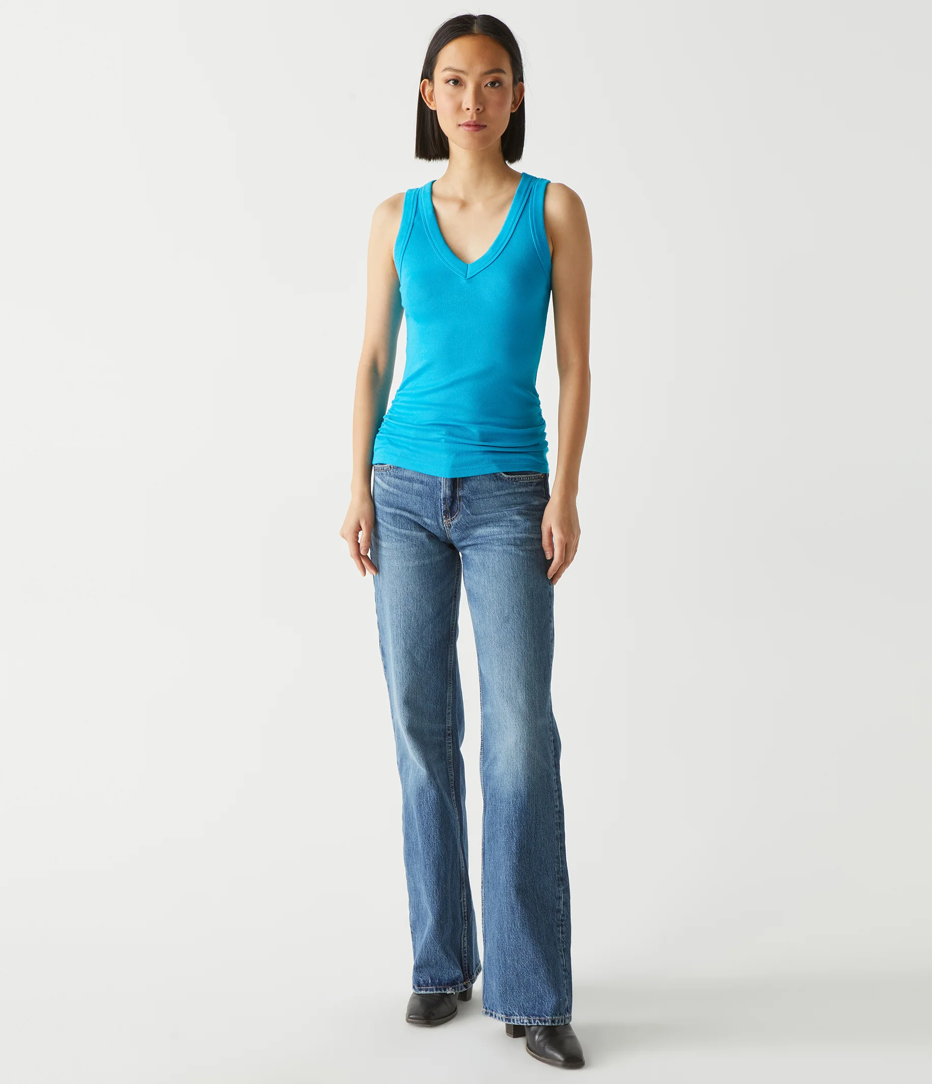 Blanche Ribbed Tank - Image 27