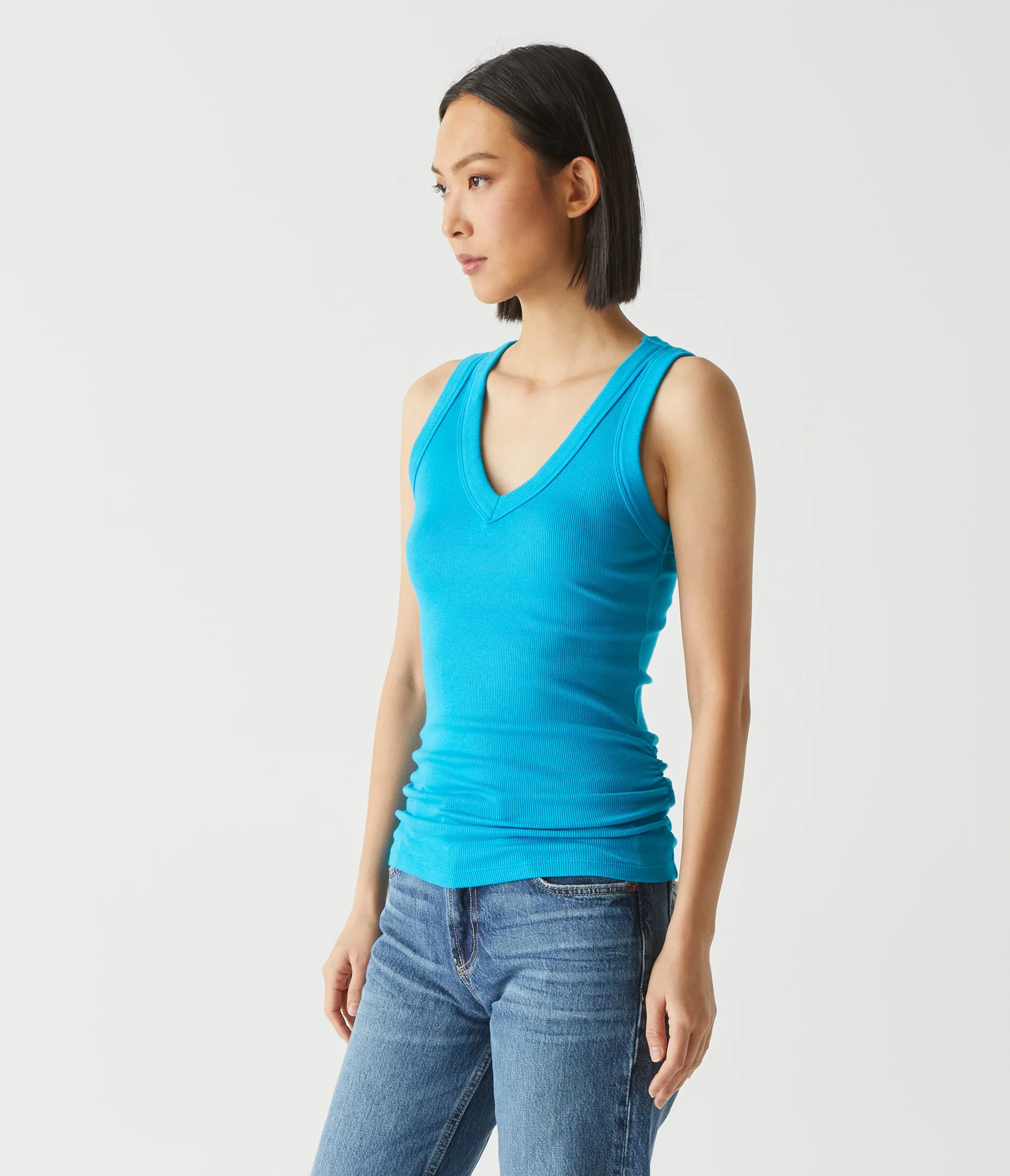 Blanche Ribbed Tank - Image 28