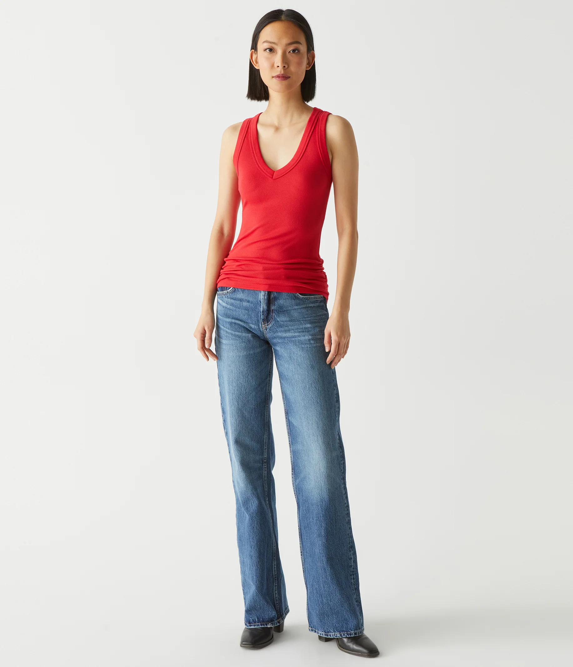 Blanche Ribbed Tank - Image 39
