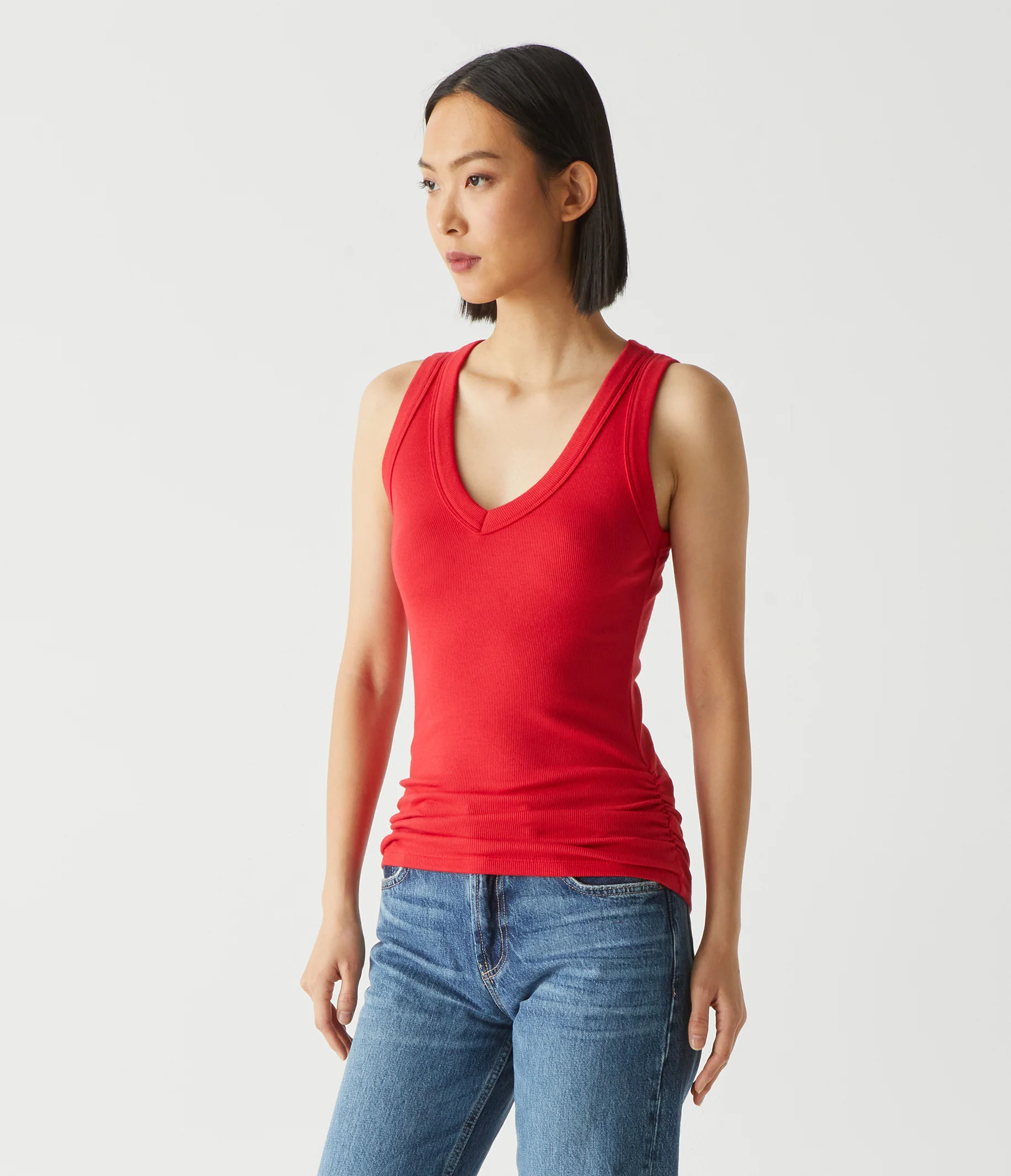 Blanche Ribbed Tank - Image 40