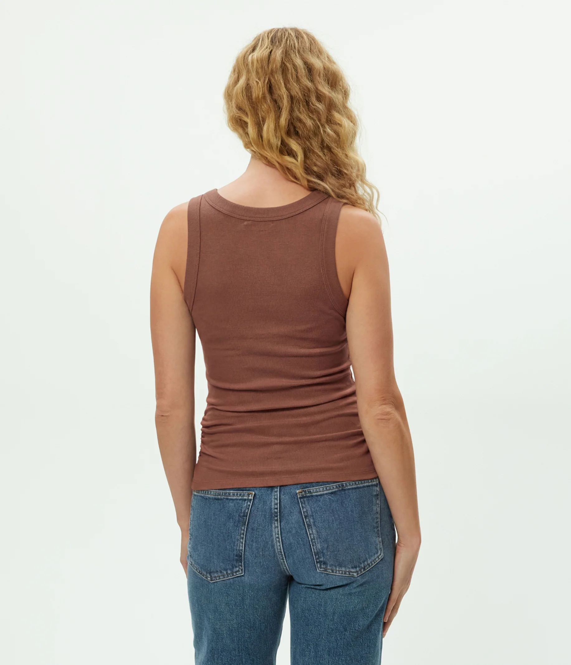 Blanche Ribbed Tank - Image 5