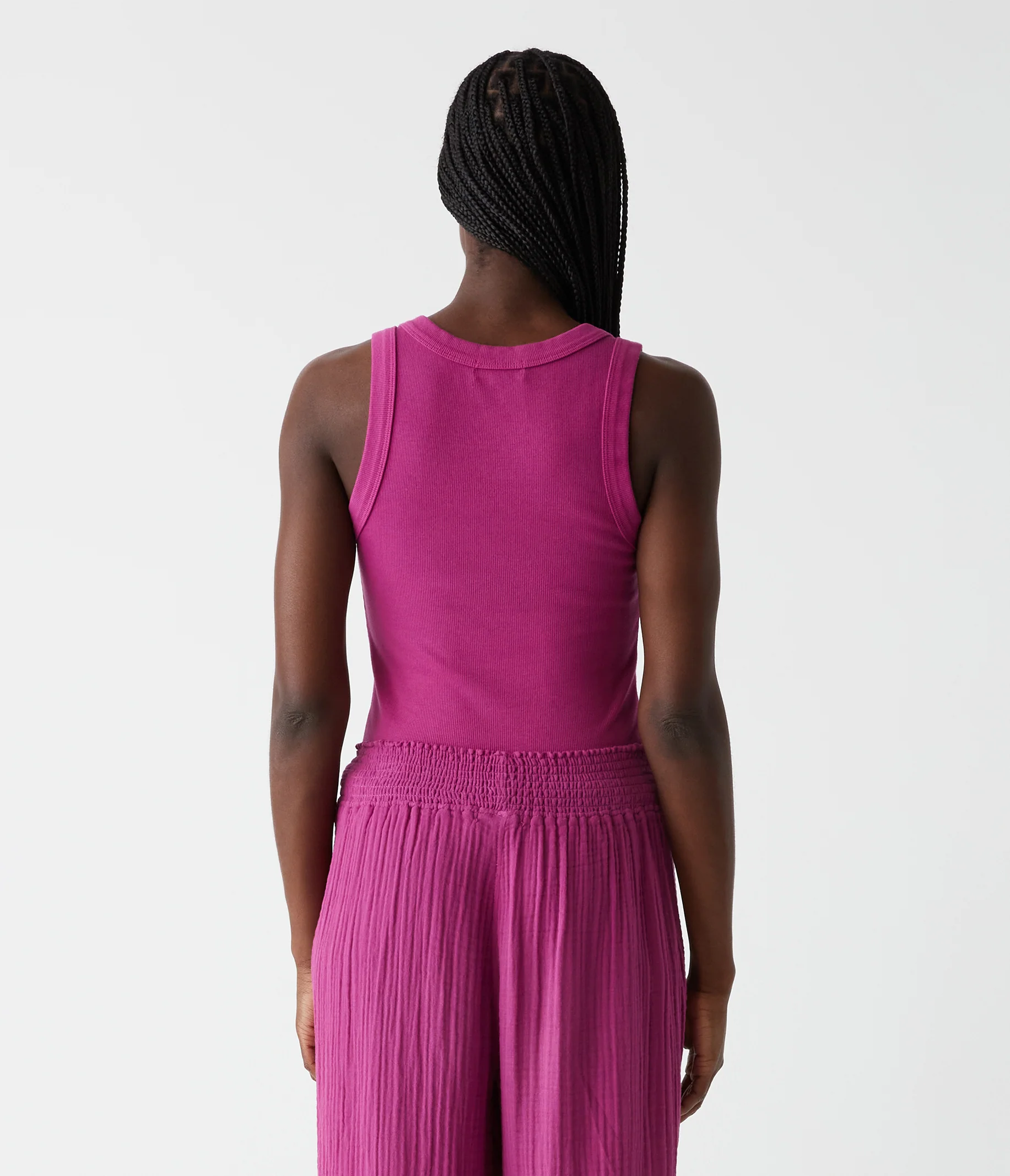 Blanche Ribbed Tank - Image 53