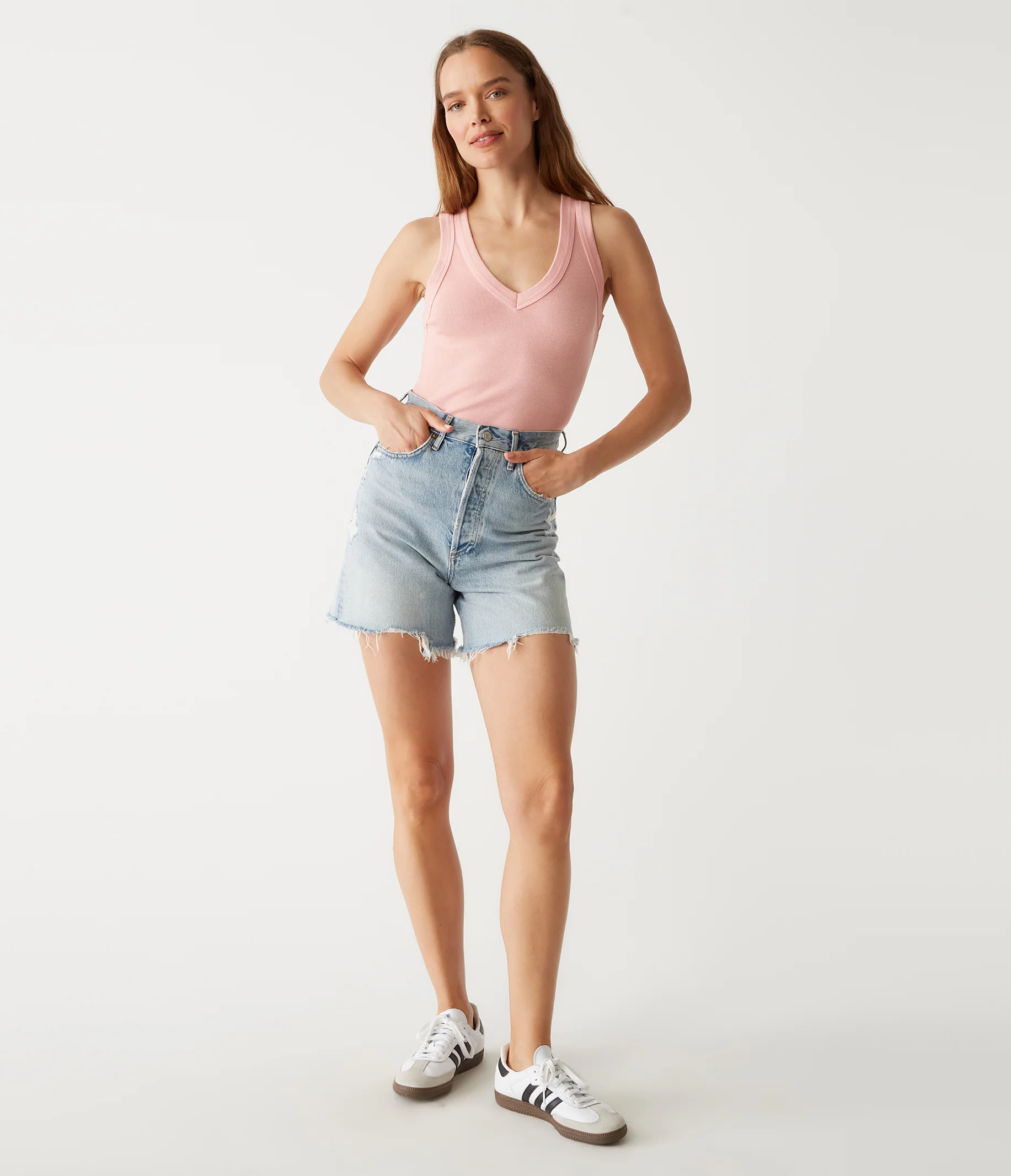 Blanche Ribbed Tank - Image 55