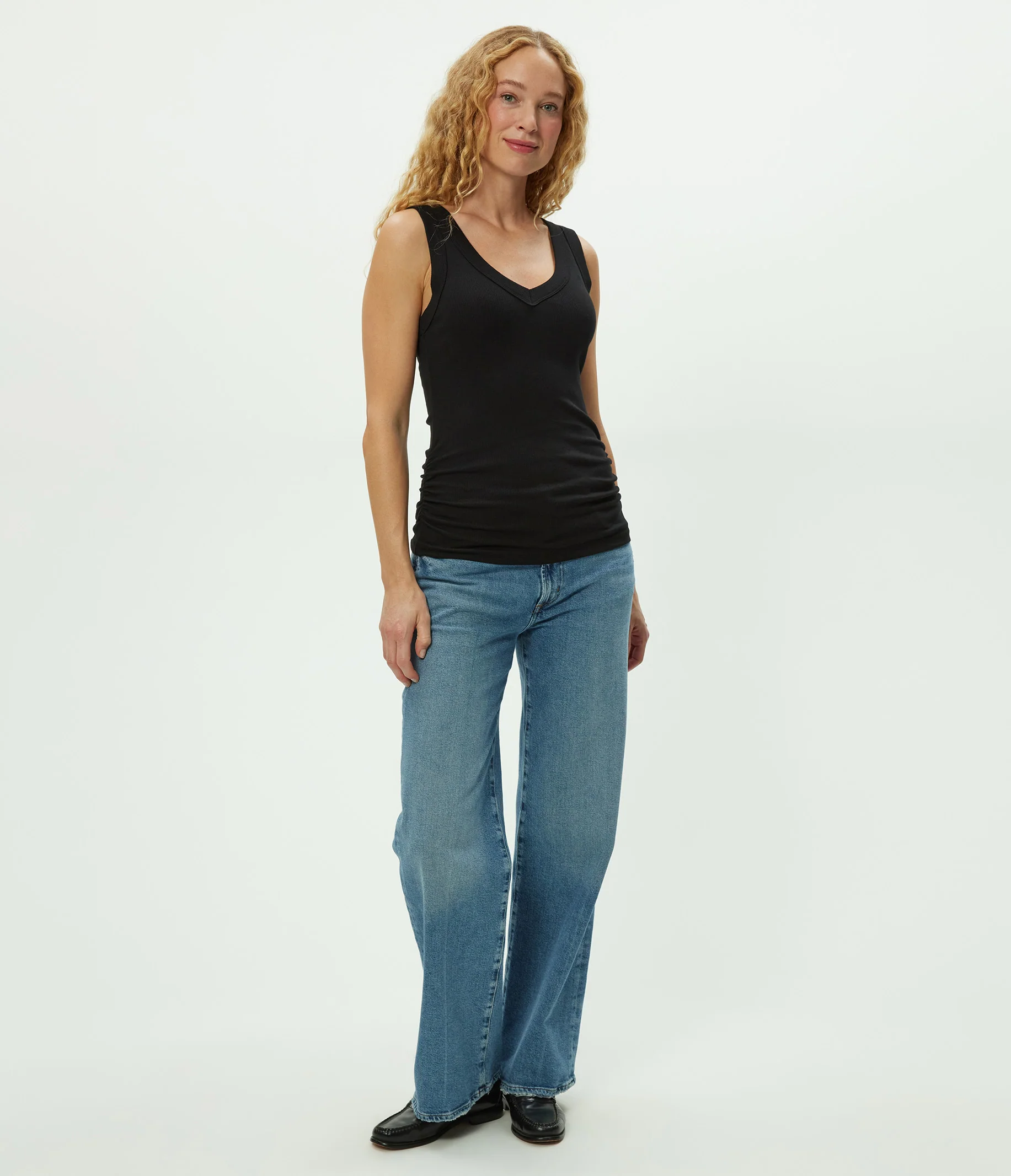 Blanche Ribbed Tank - Image 62