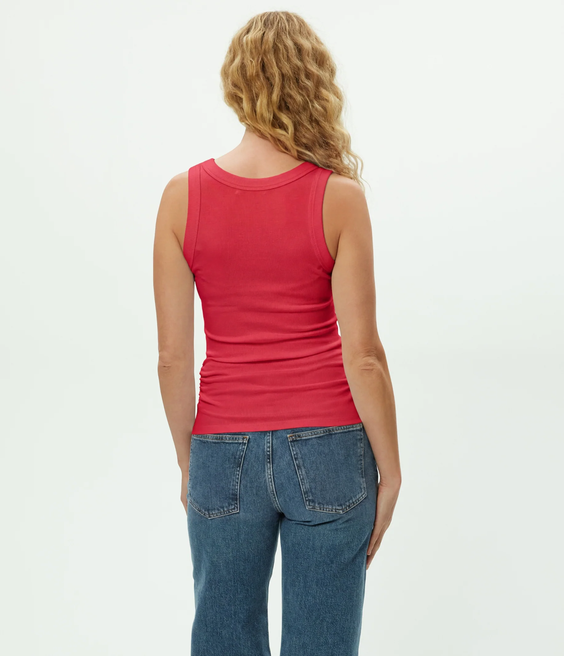Blanche Ribbed Tank - Image 73