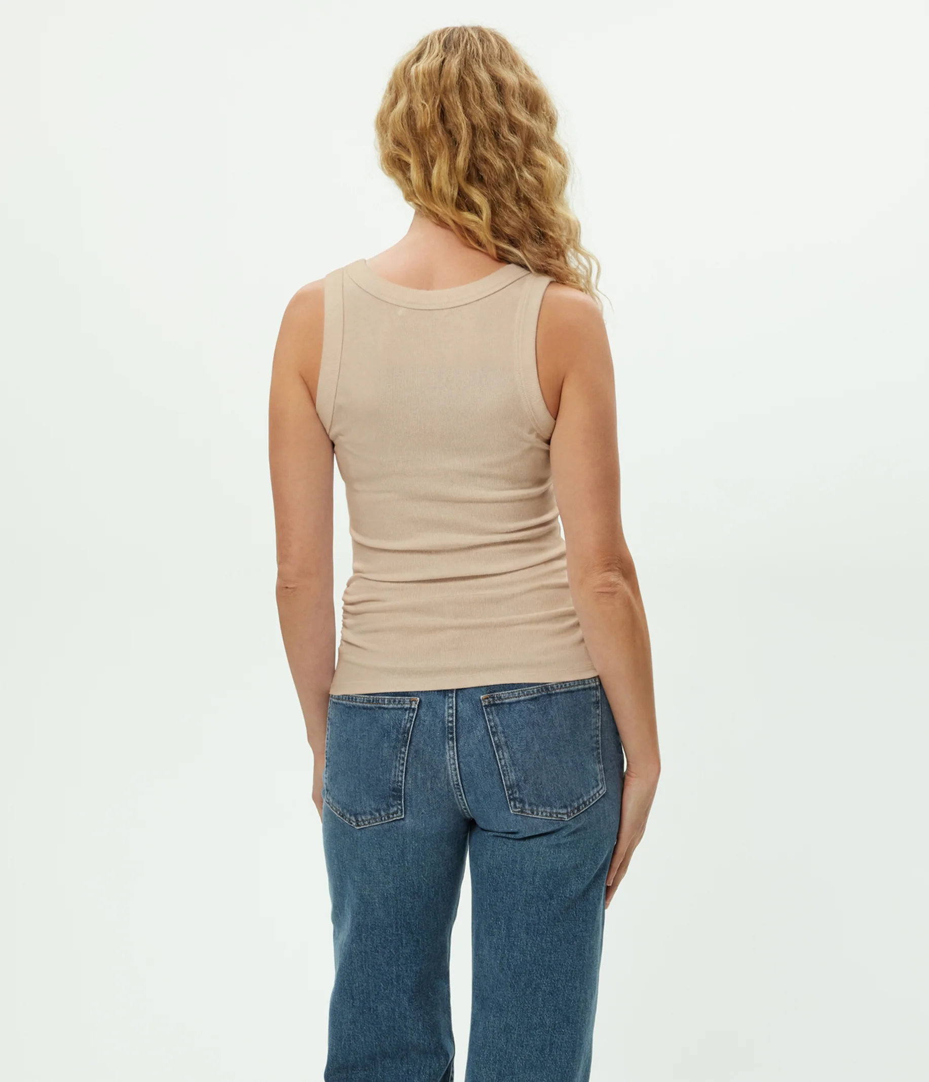 Blanche Ribbed Tank - Image 9