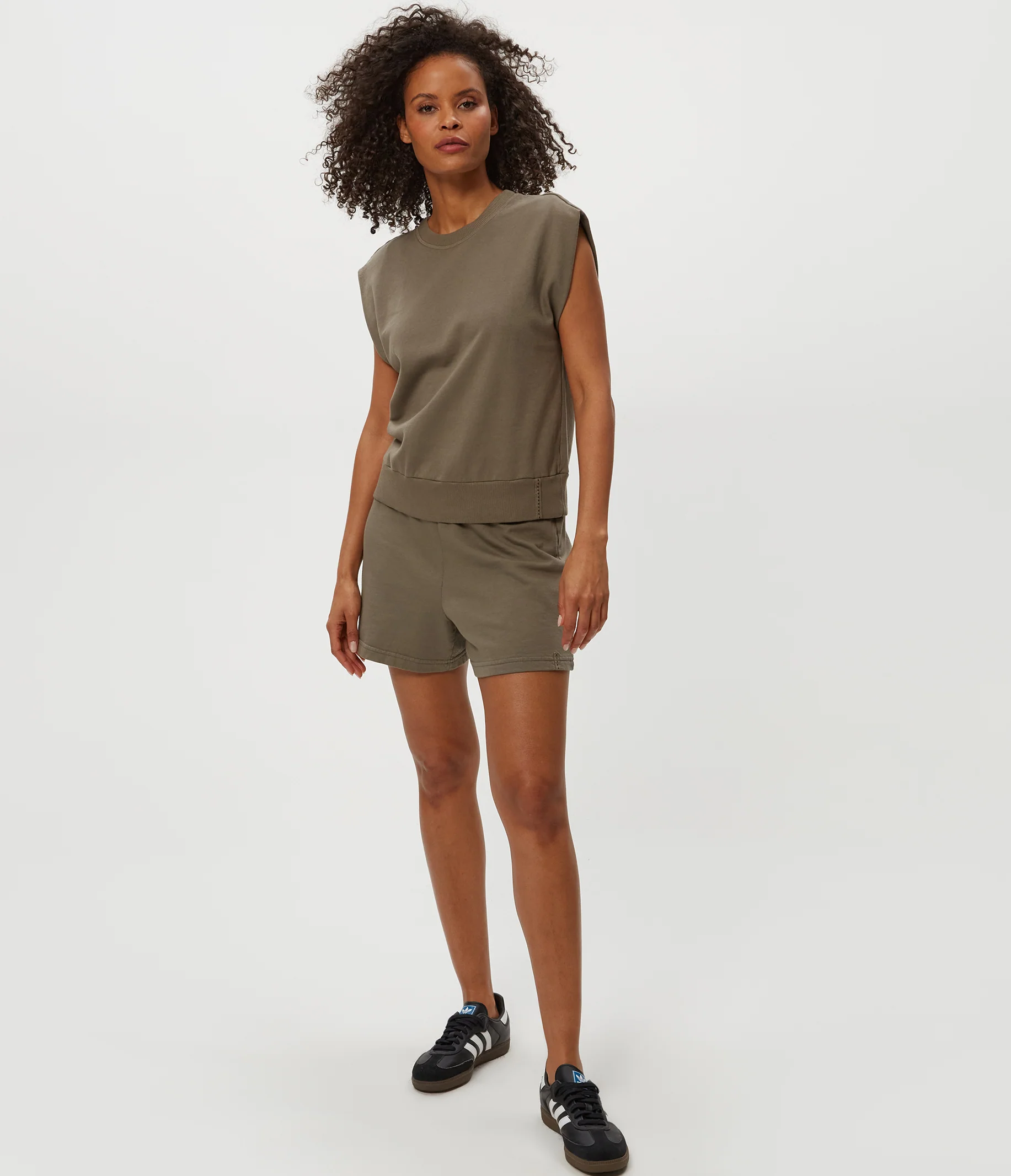 Brooklyn Power Shoulder Sweatshirt - Image 6