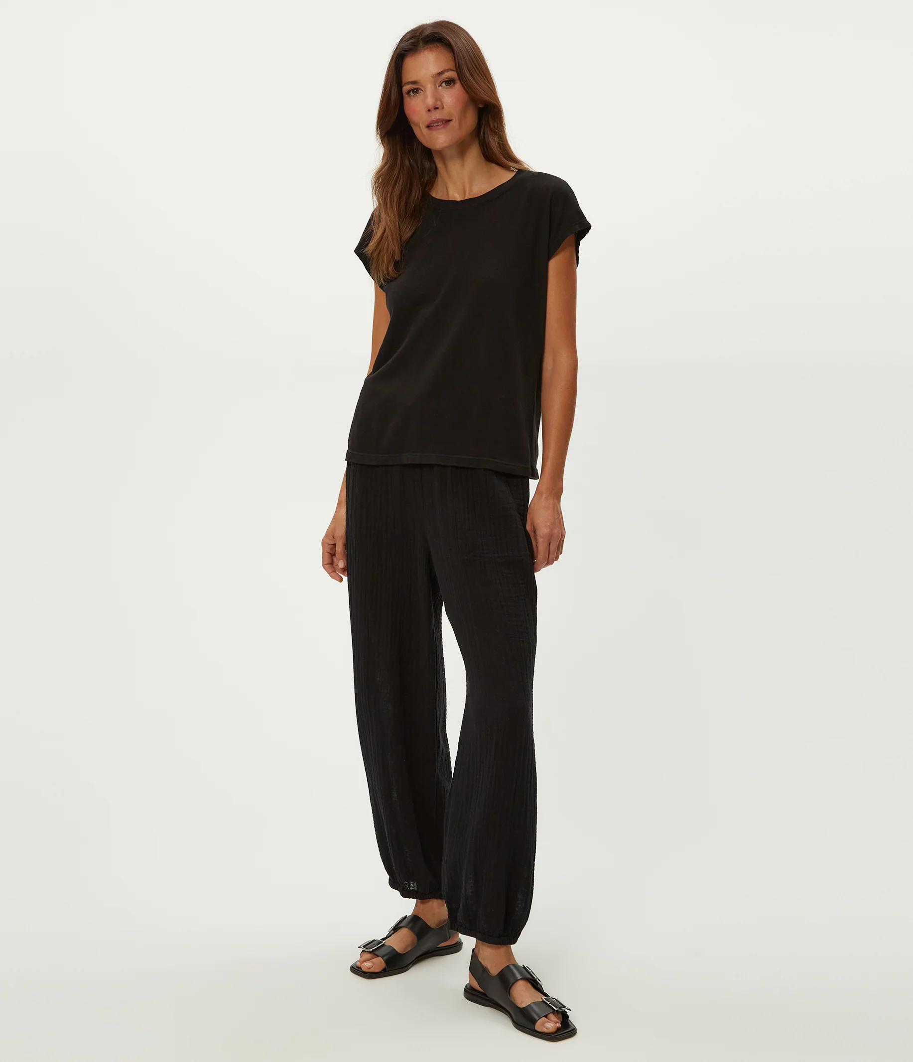 Bryanna Extended Shoulder Tee - Image 10