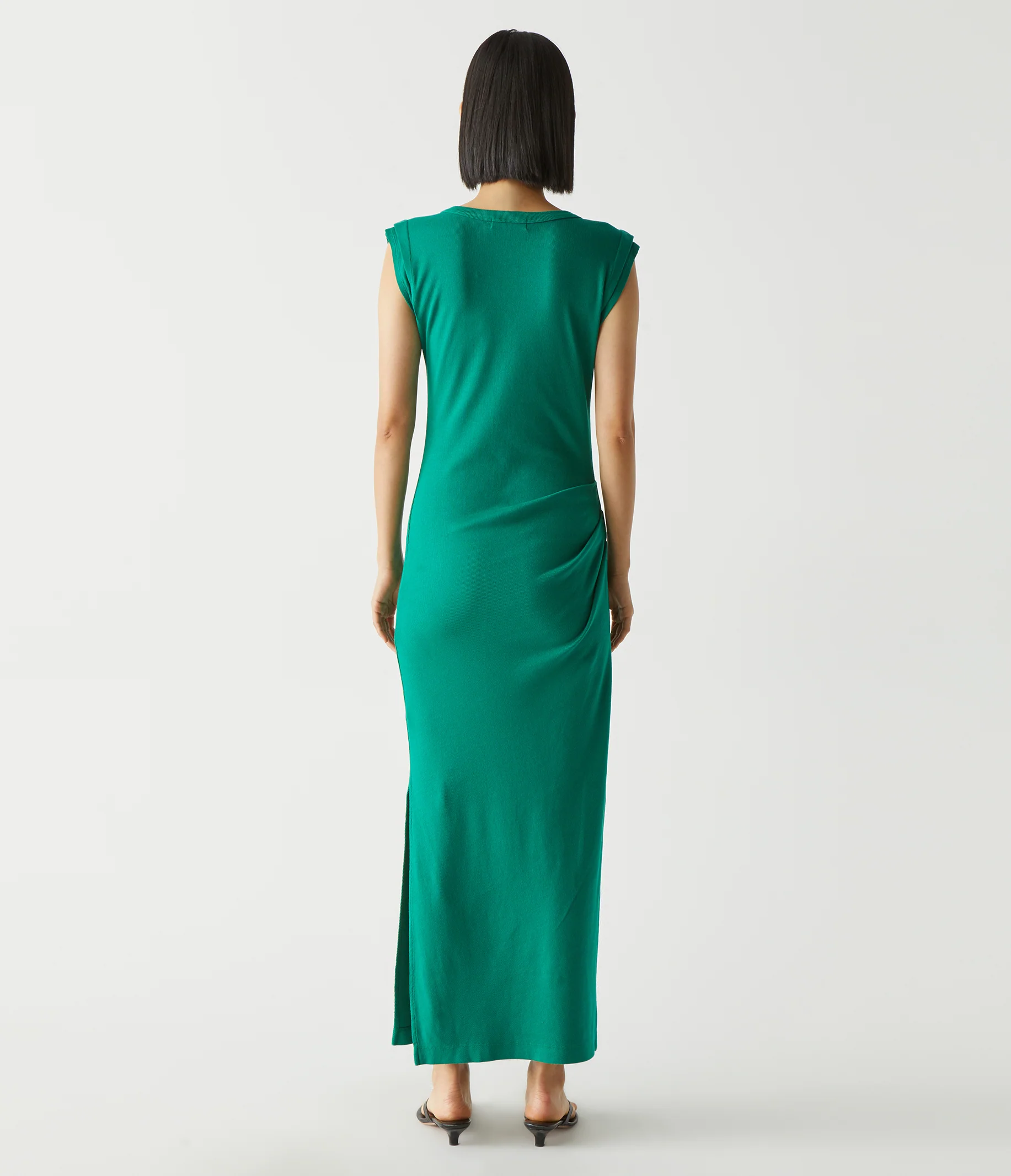Calliope Power Shoulder Maxi Dress - Image 49