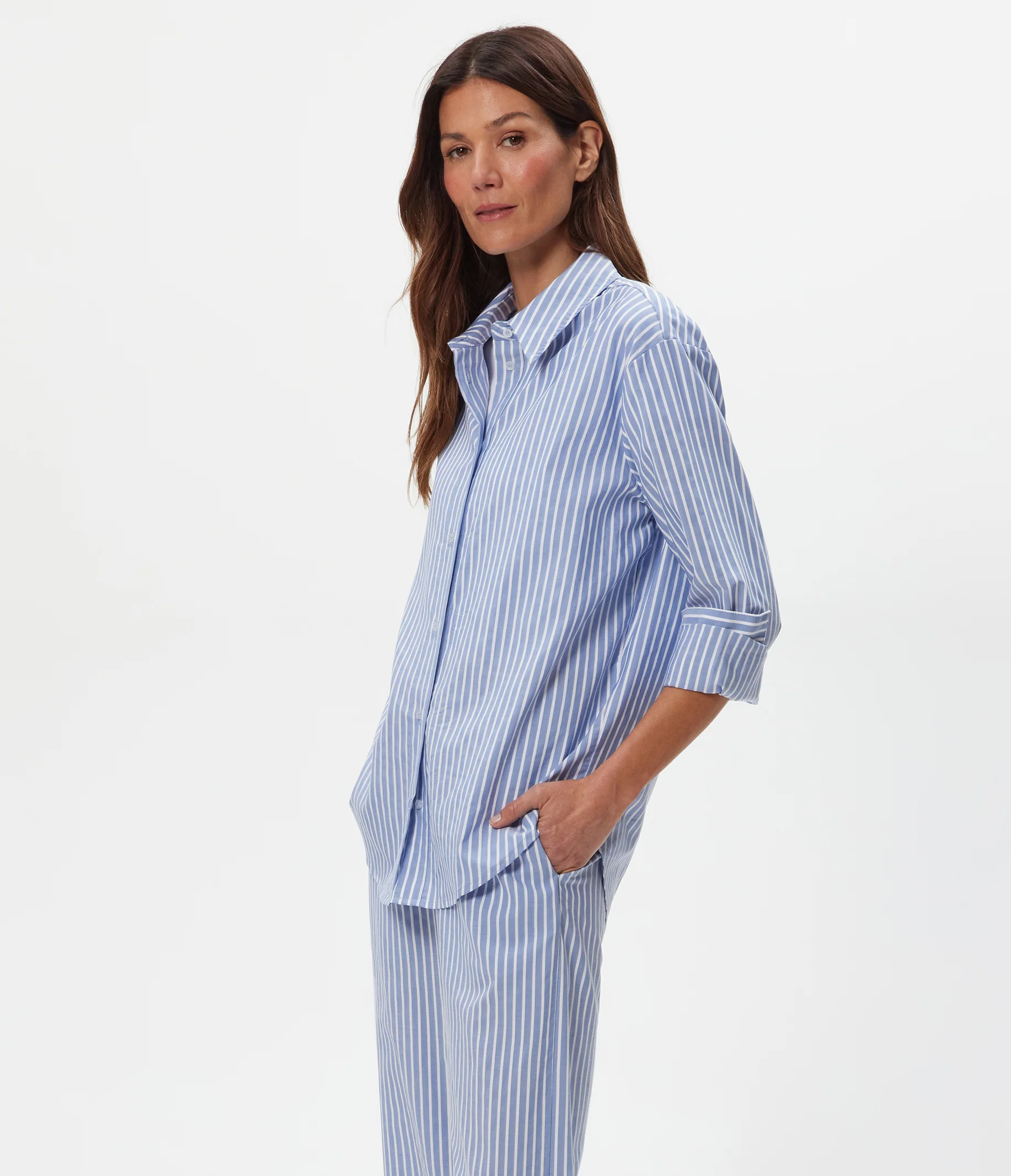 Carson Striped Button Down Shirt - Image 4