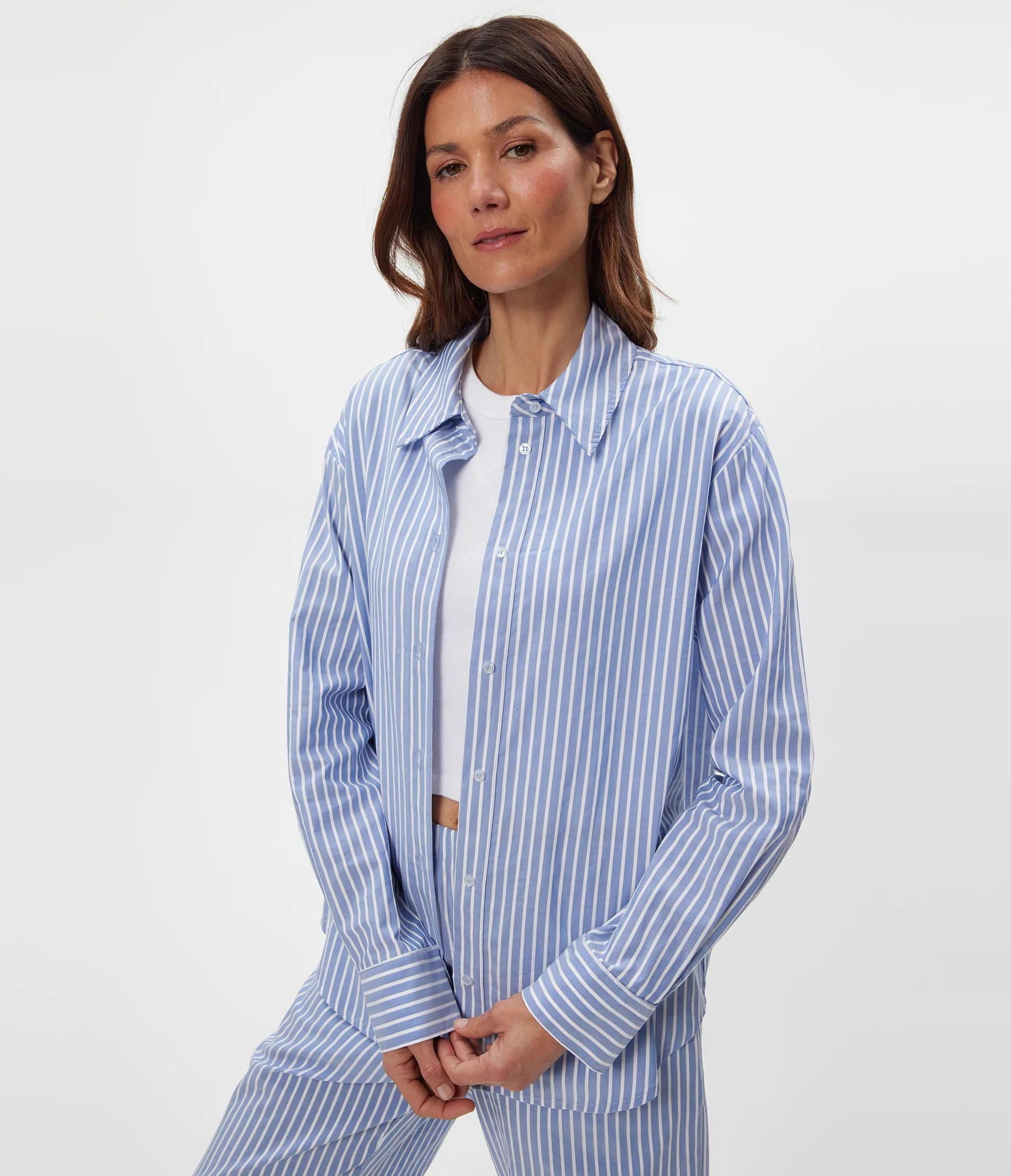 Carson Striped Button Down Shirt - Image 5