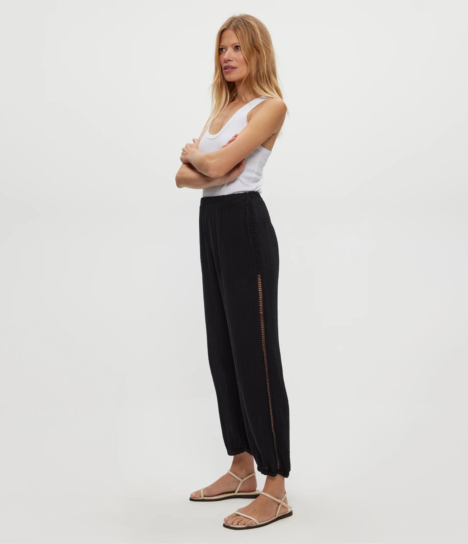 Clover Gauze Jogger - Image 11