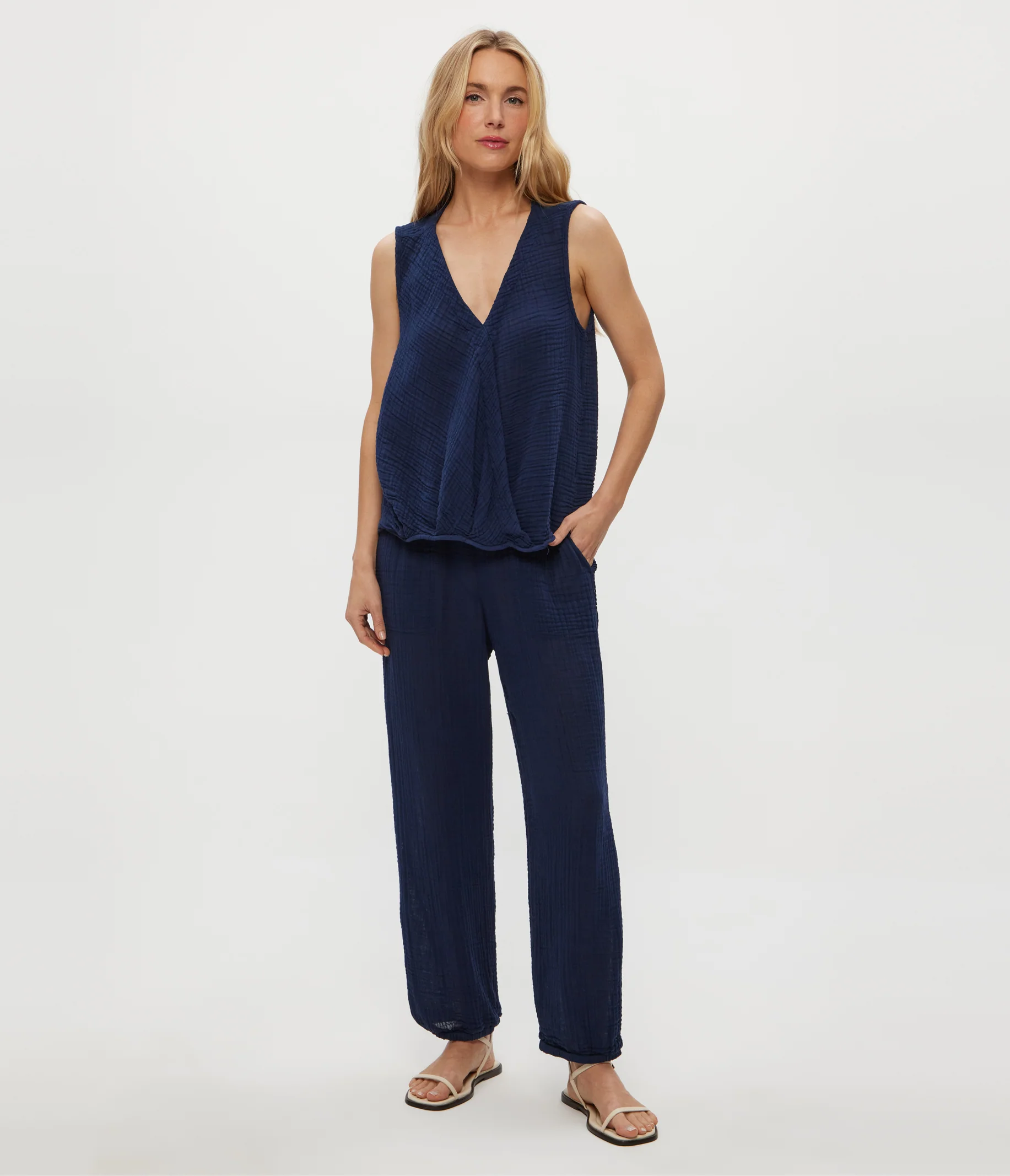 Clover Gauze Jogger - Image 26