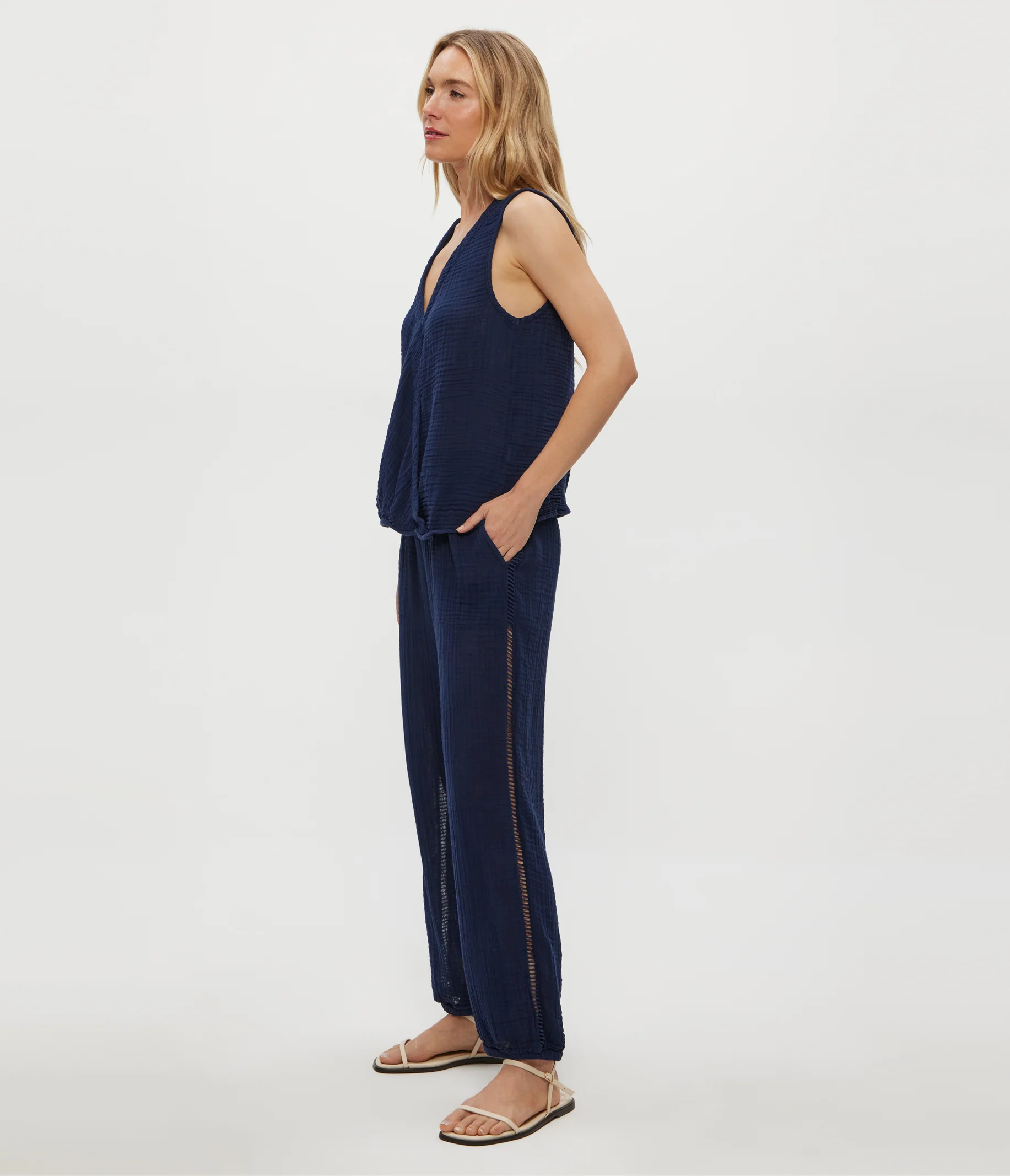 Clover Gauze Jogger - Image 27