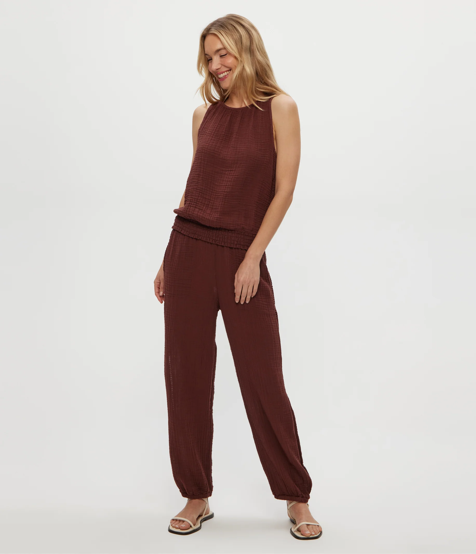 Clover Gauze Jogger - Image 3