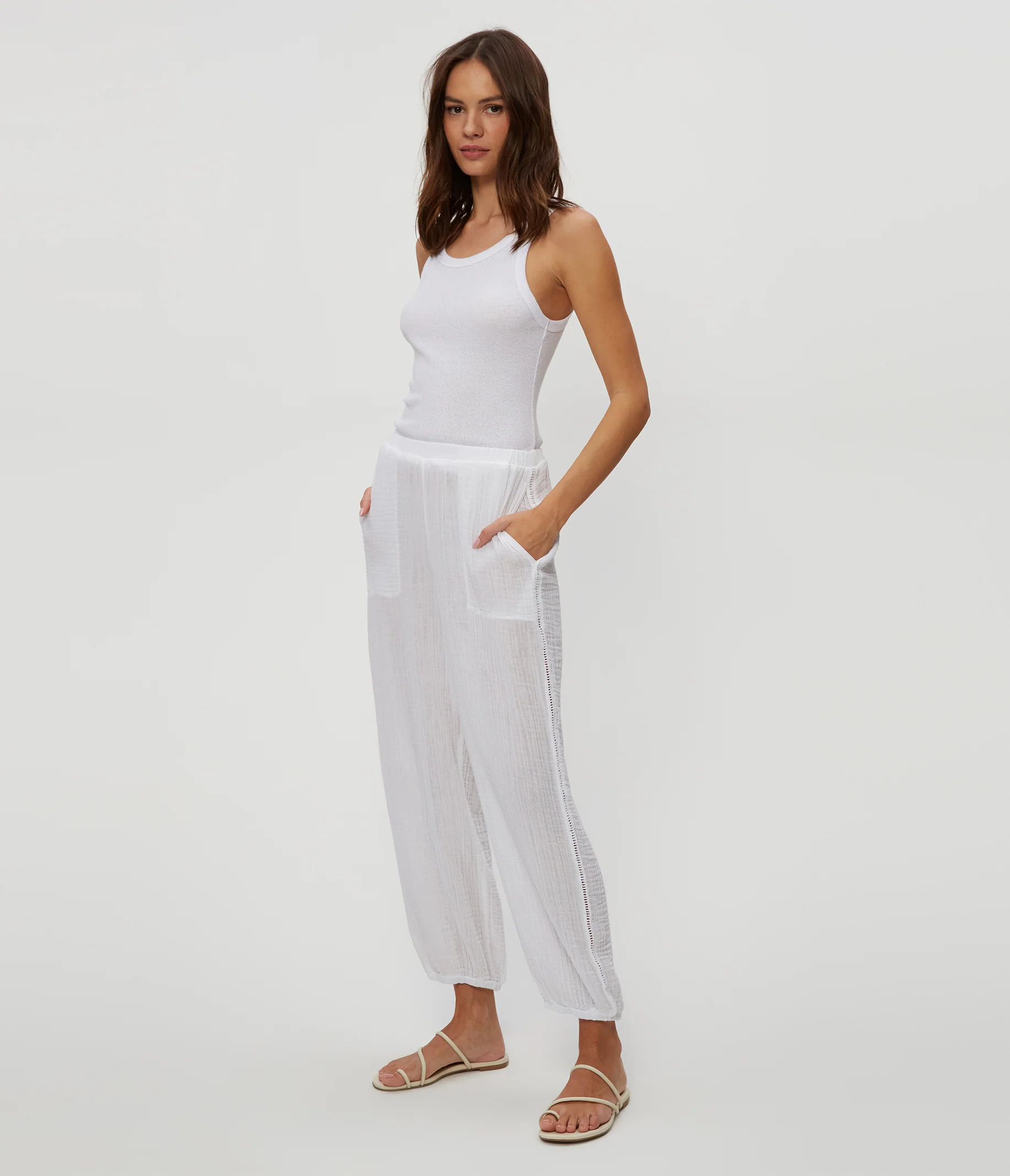 Clover Gauze Jogger - Image 5