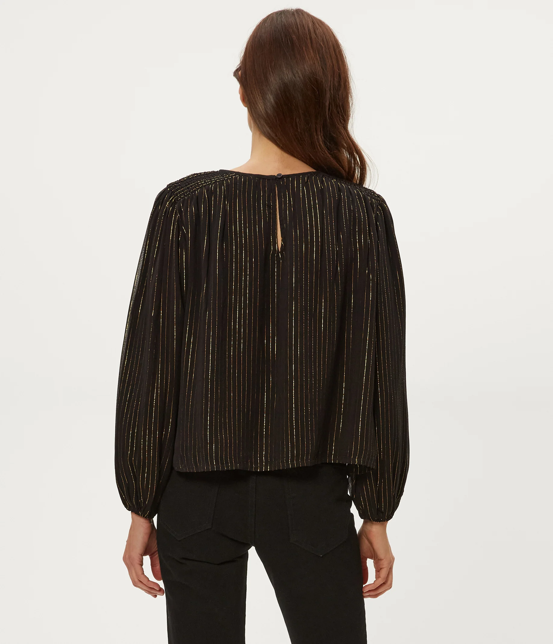 Dolly Metallic Stripe Top - Image 8