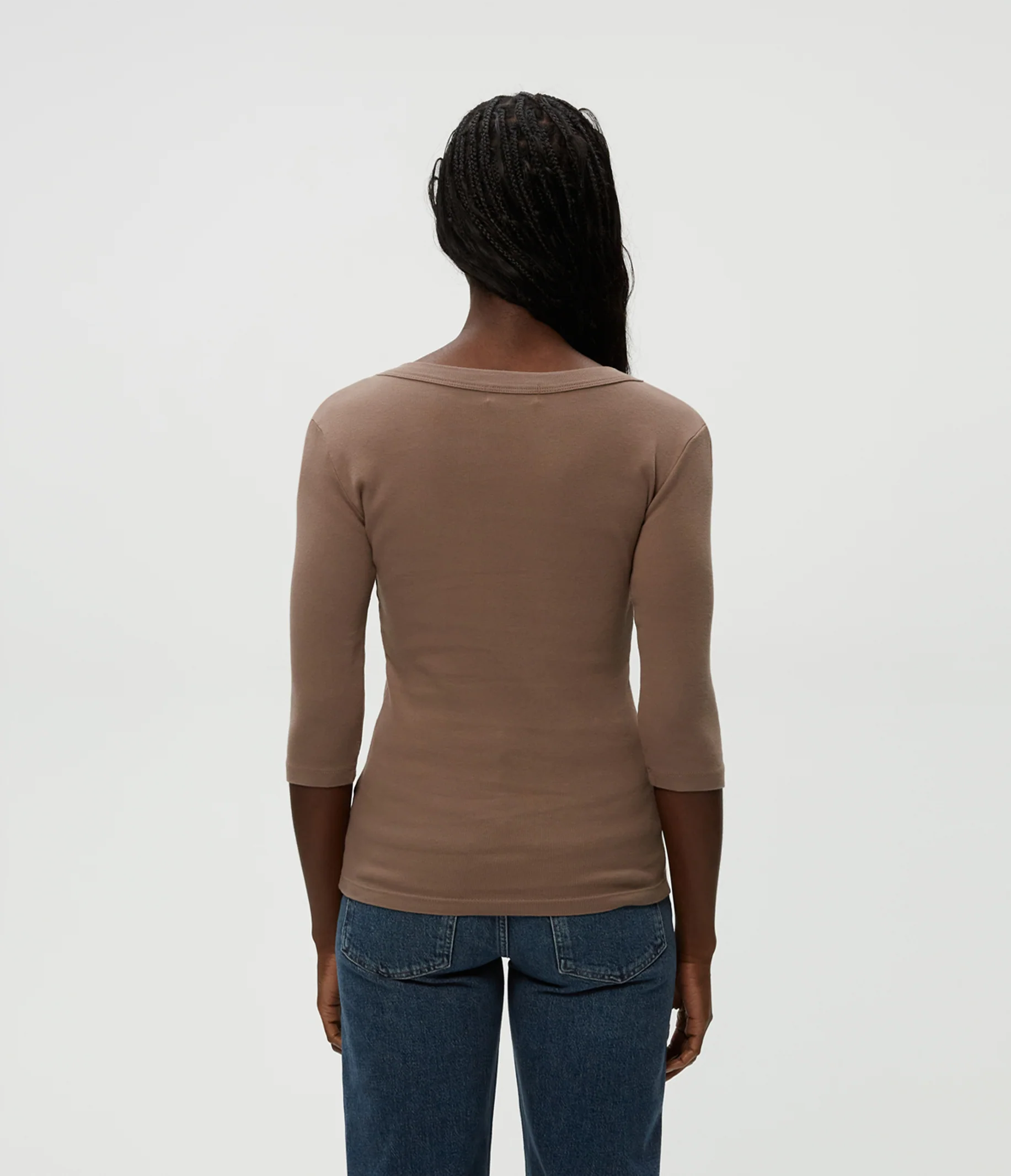 Dot 3/4 Sleeve Tee - Image 33