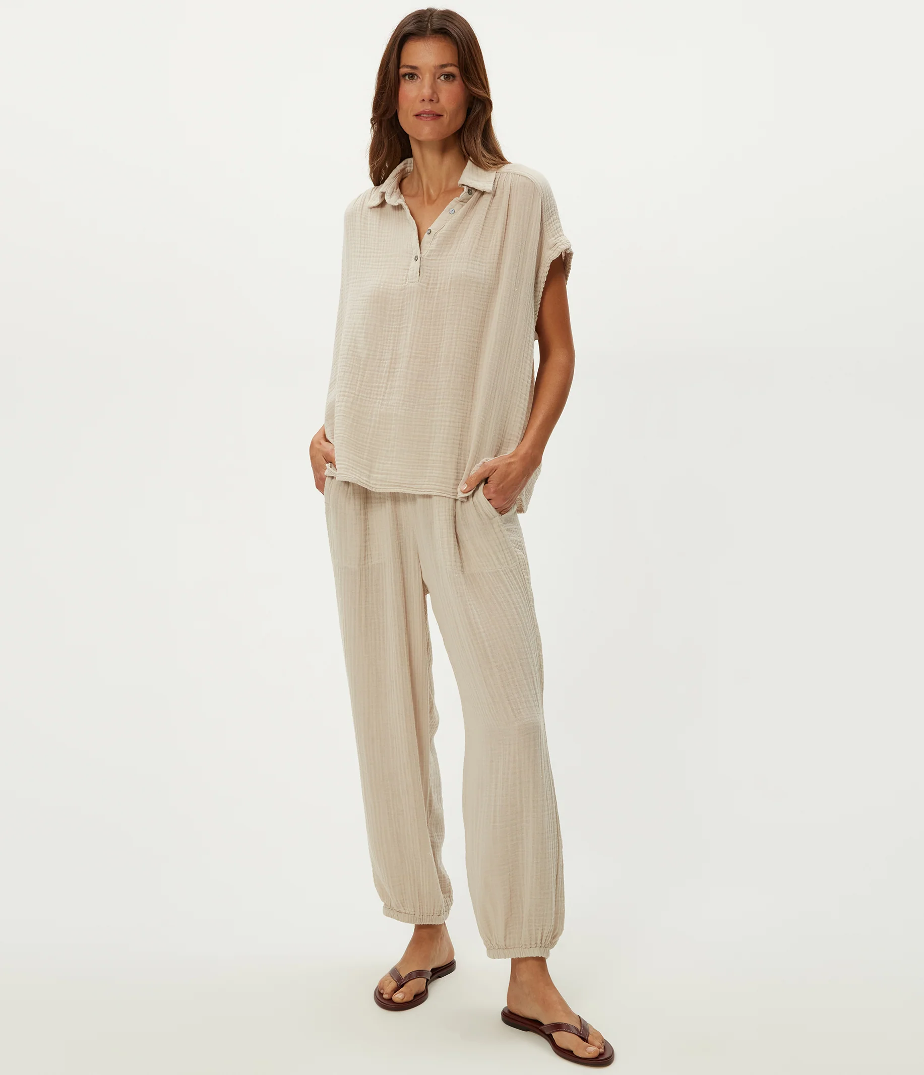 Elsa Gauze Jogger - Image 19