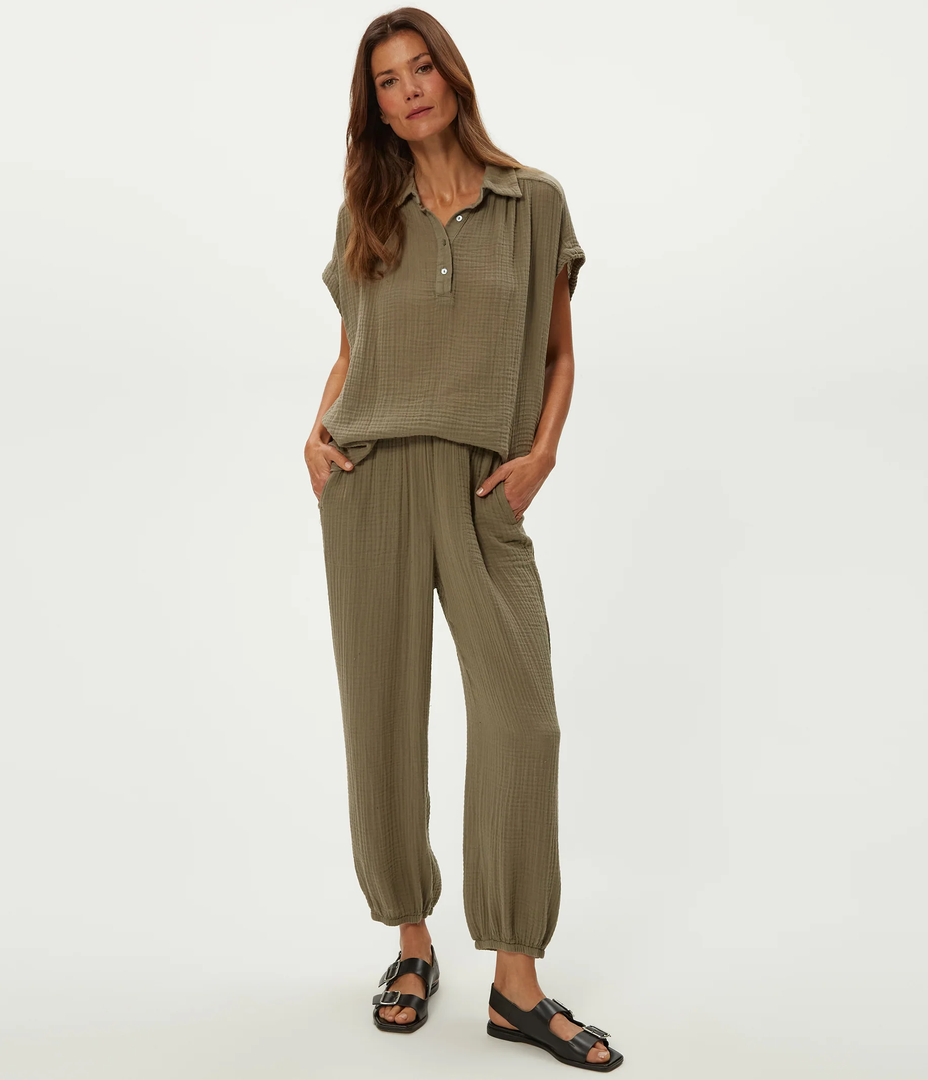 Elsa Gauze Jogger - Image 23