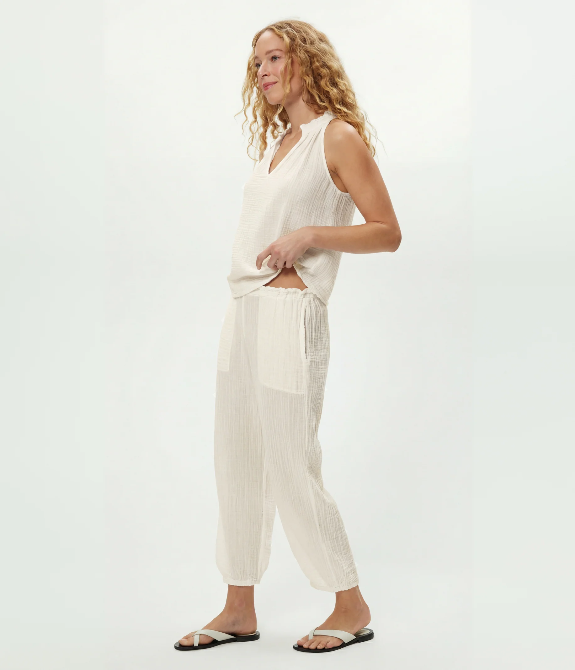 Elsa Gauze Jogger - Image 54