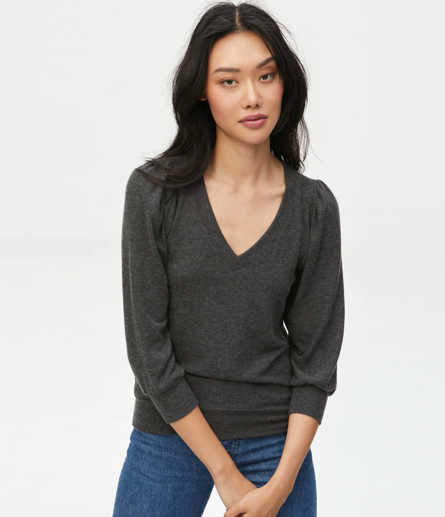 Gabriella V-Neck Top - Image 59