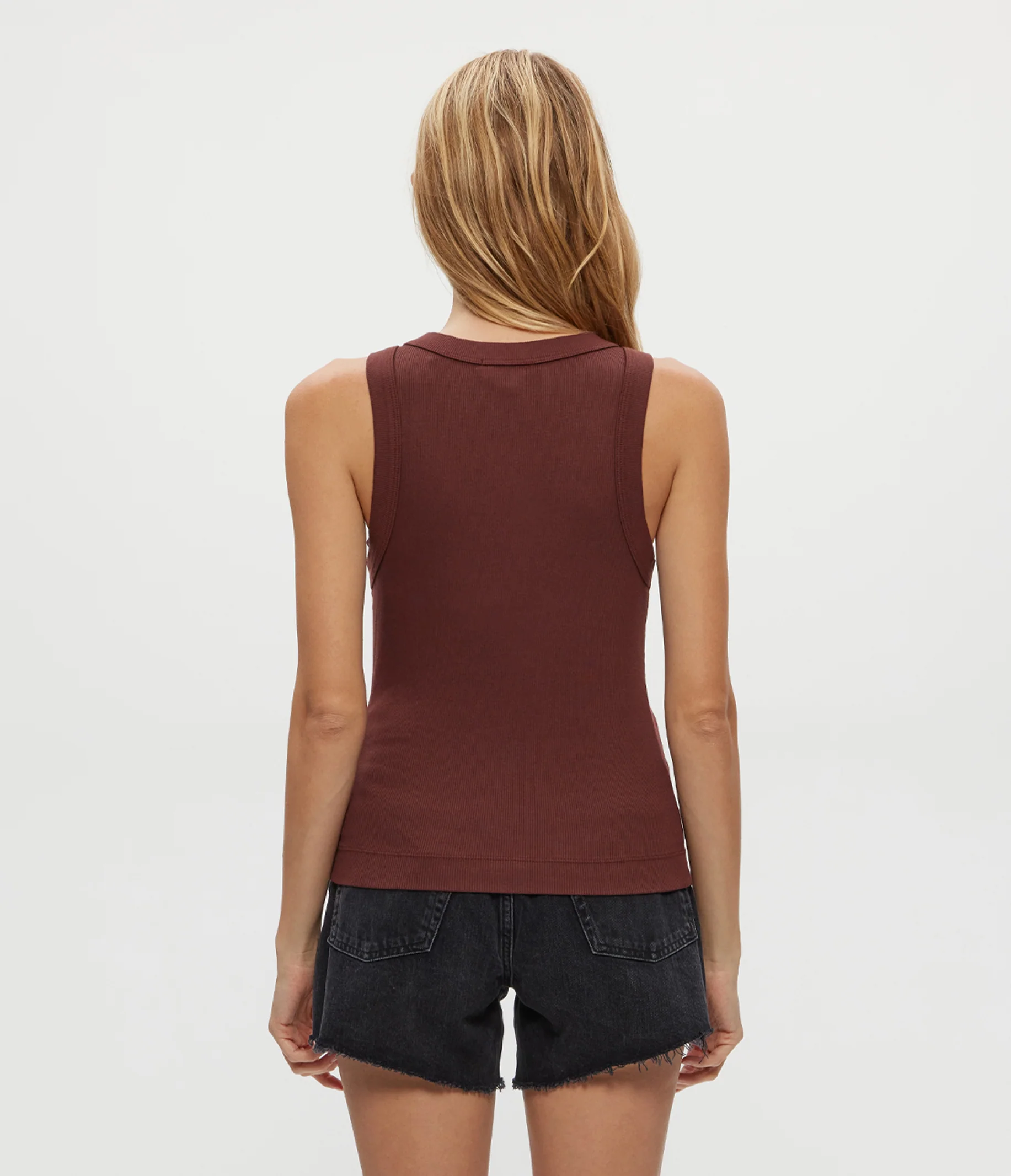 Gina Ribbed Crop Tank - Image 20