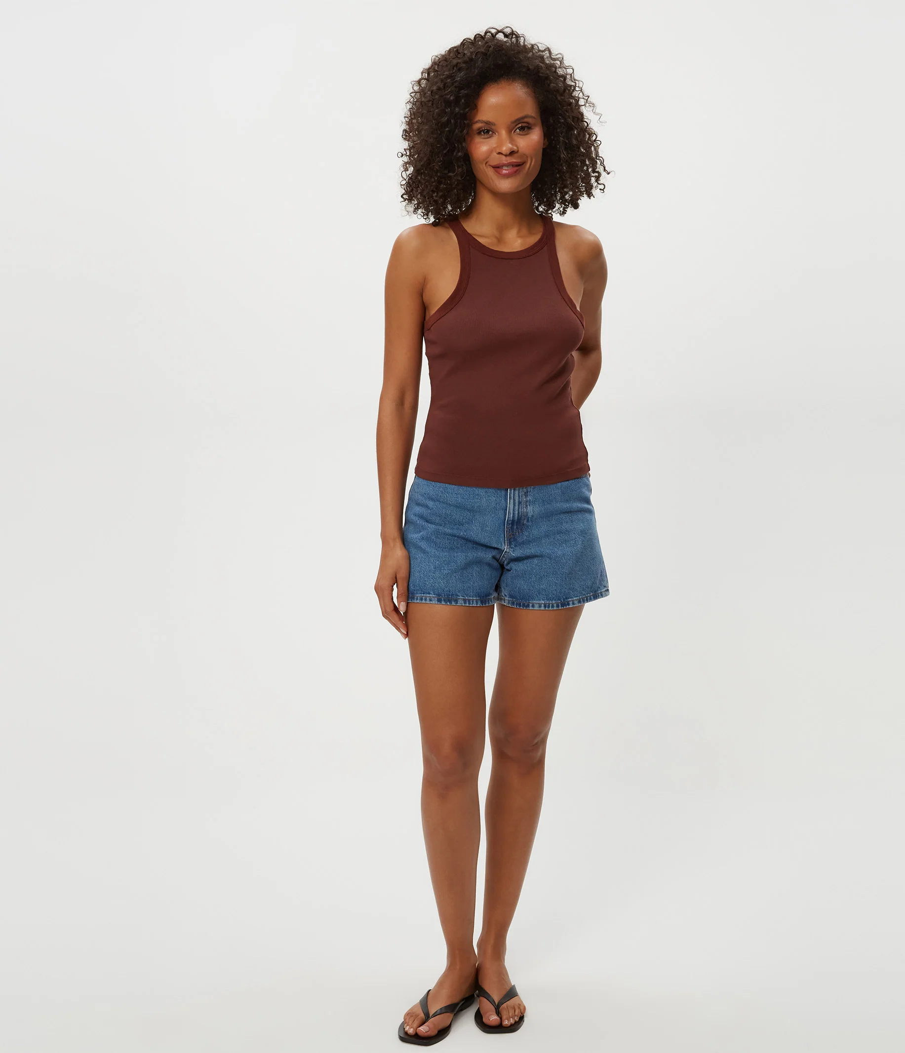 Hayes Ribbed Tank - Image 27