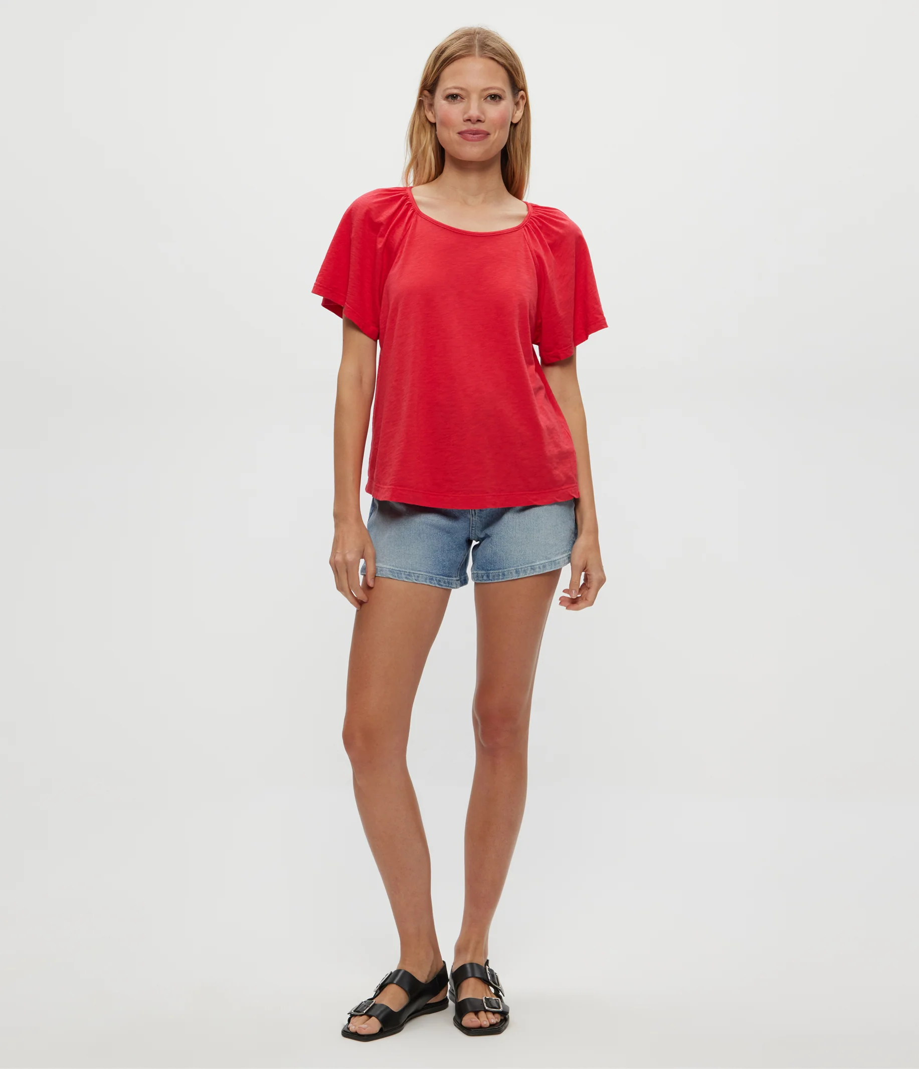 Ivy Flutter Sleeve Top - Image 5