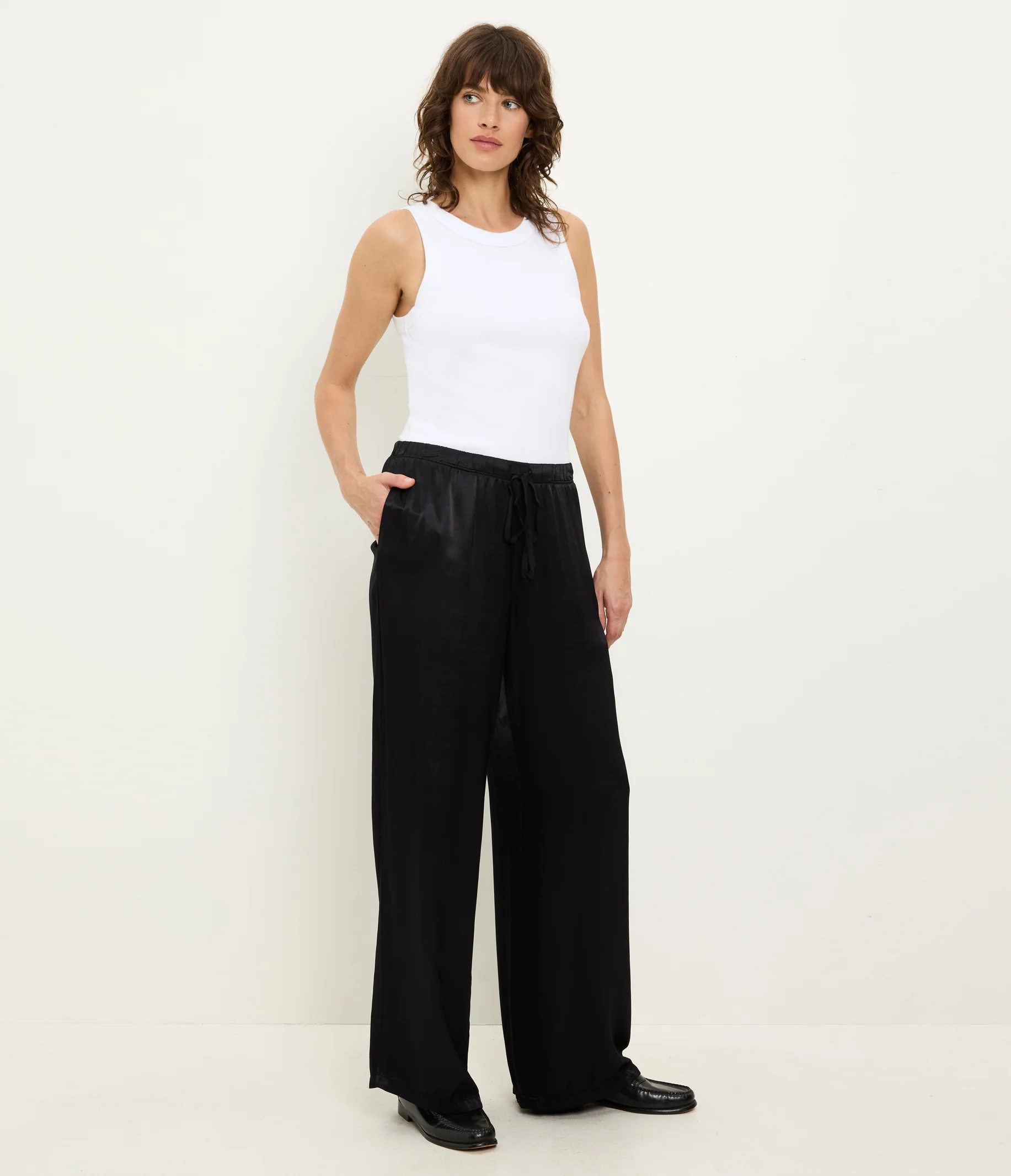 Jacqueline Satin Drawstring Pant - Image 11