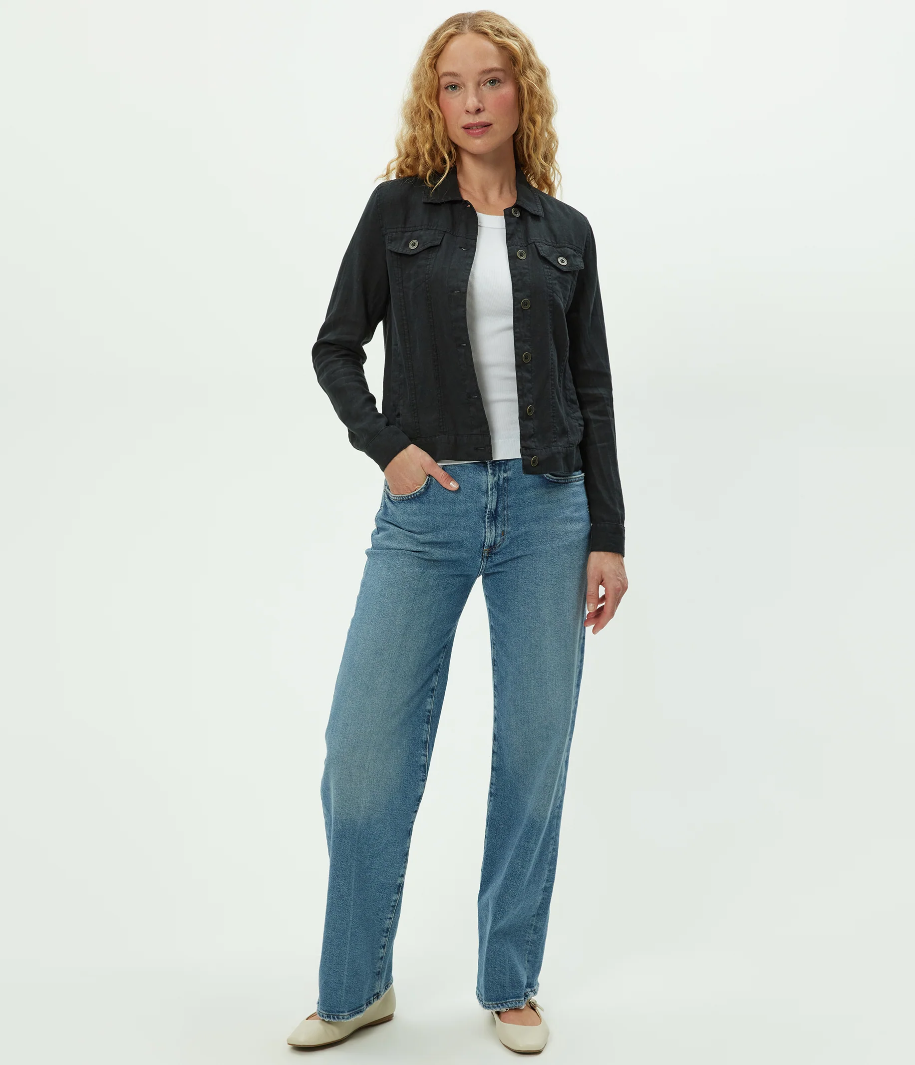 Jean Linen Jacket - Image 27