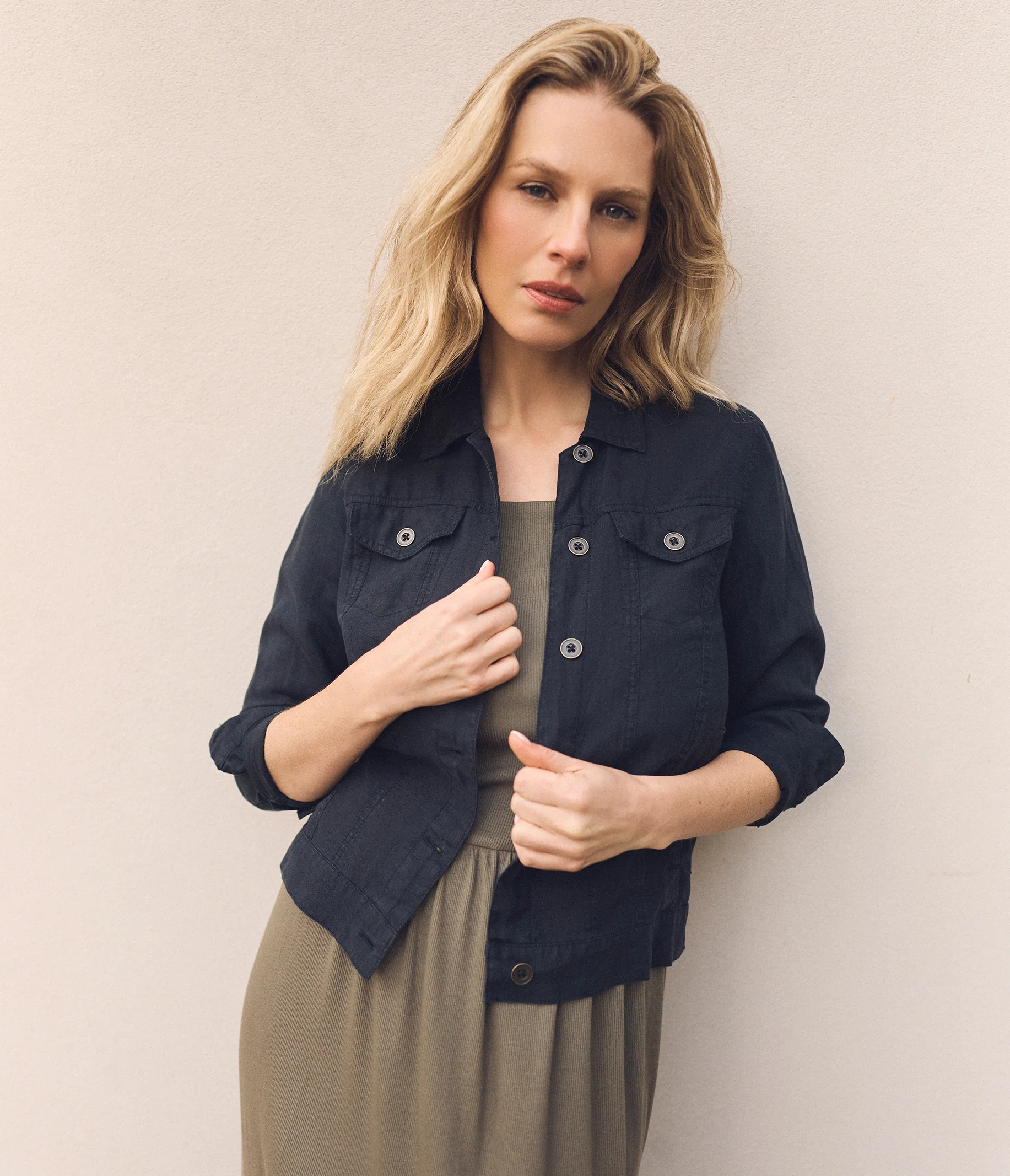 Jean Linen Jacket - Image 30