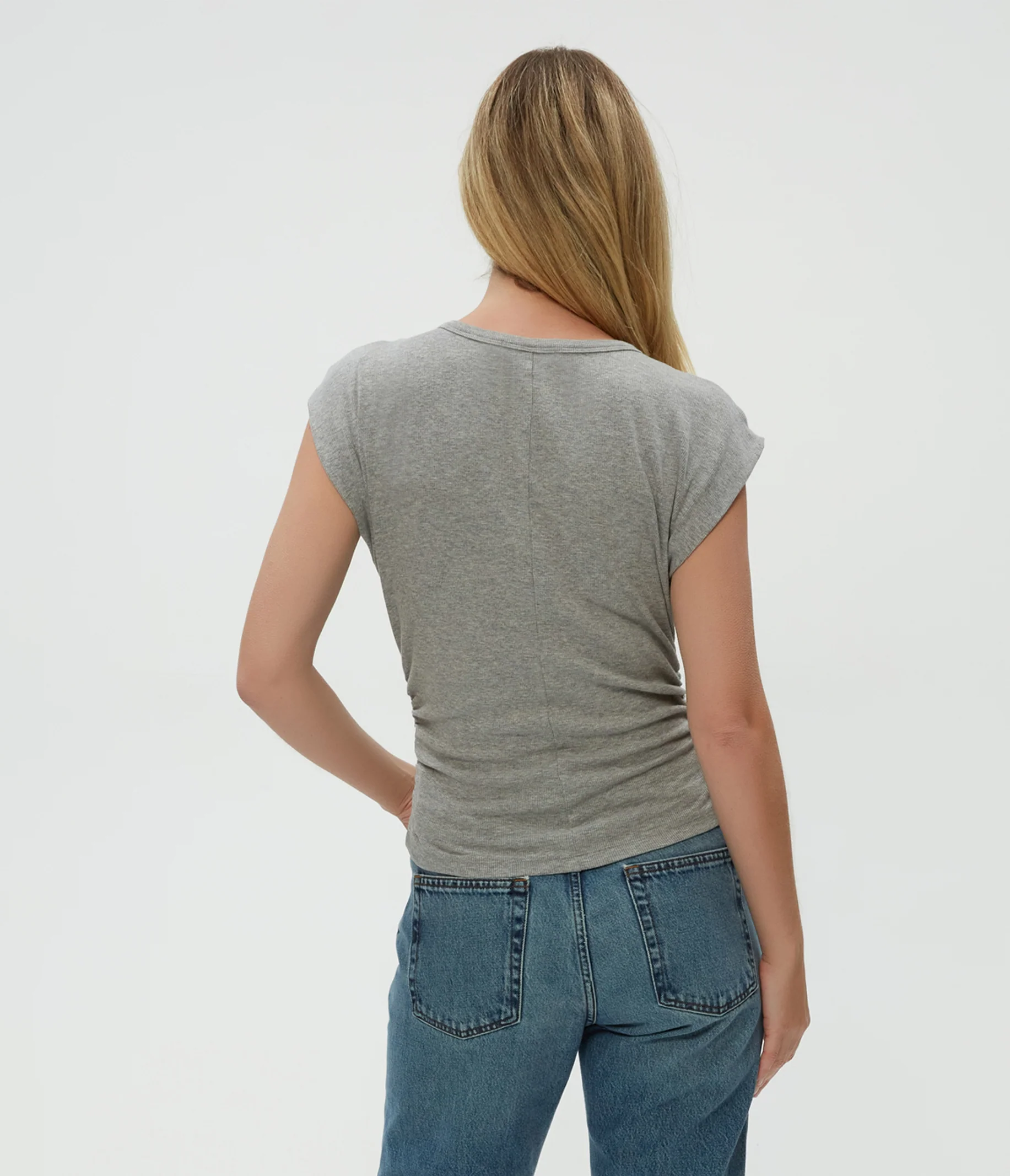 Joni Power Shoulder Tee - Image 12