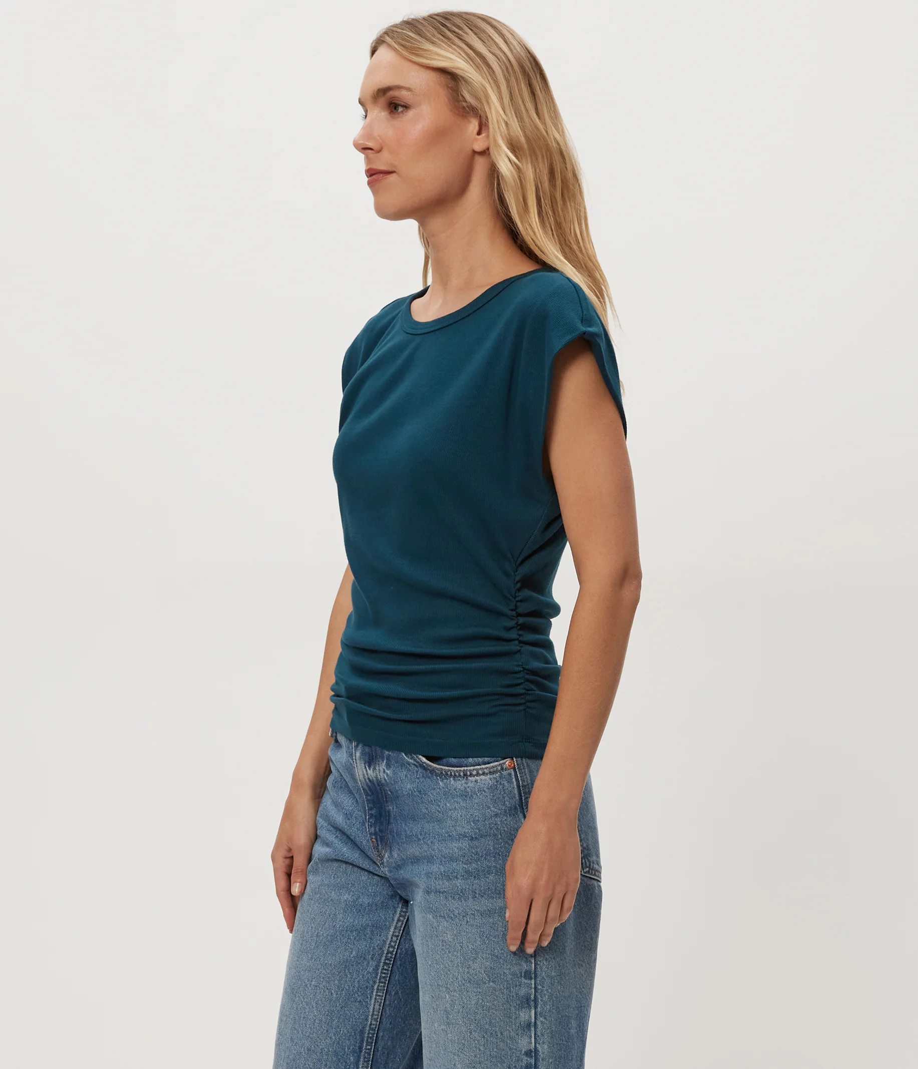 Joni Power Shoulder Tee - Image 19