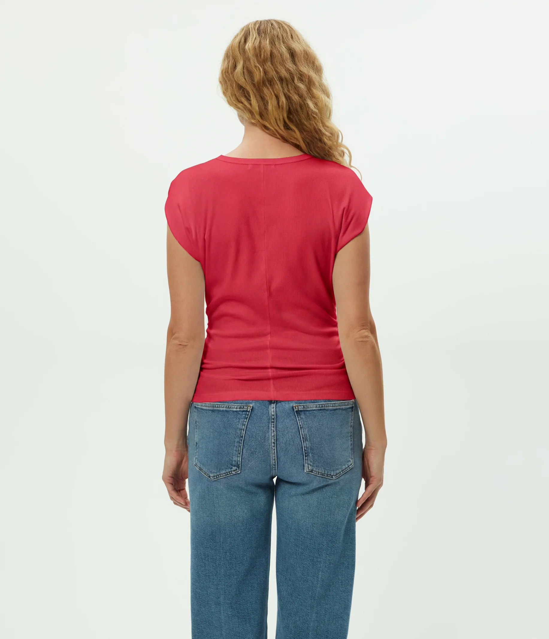 Joni Power Shoulder Tee - Image 8