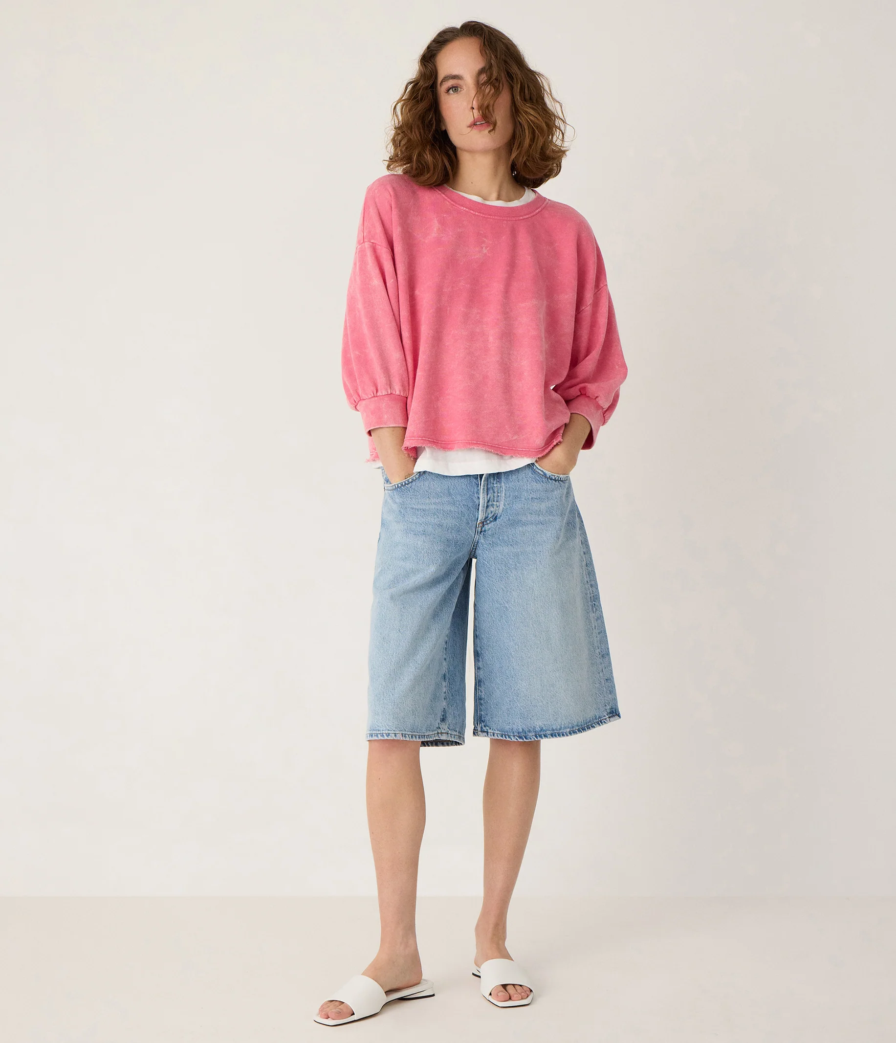 Julia Mineral Wash Pullover